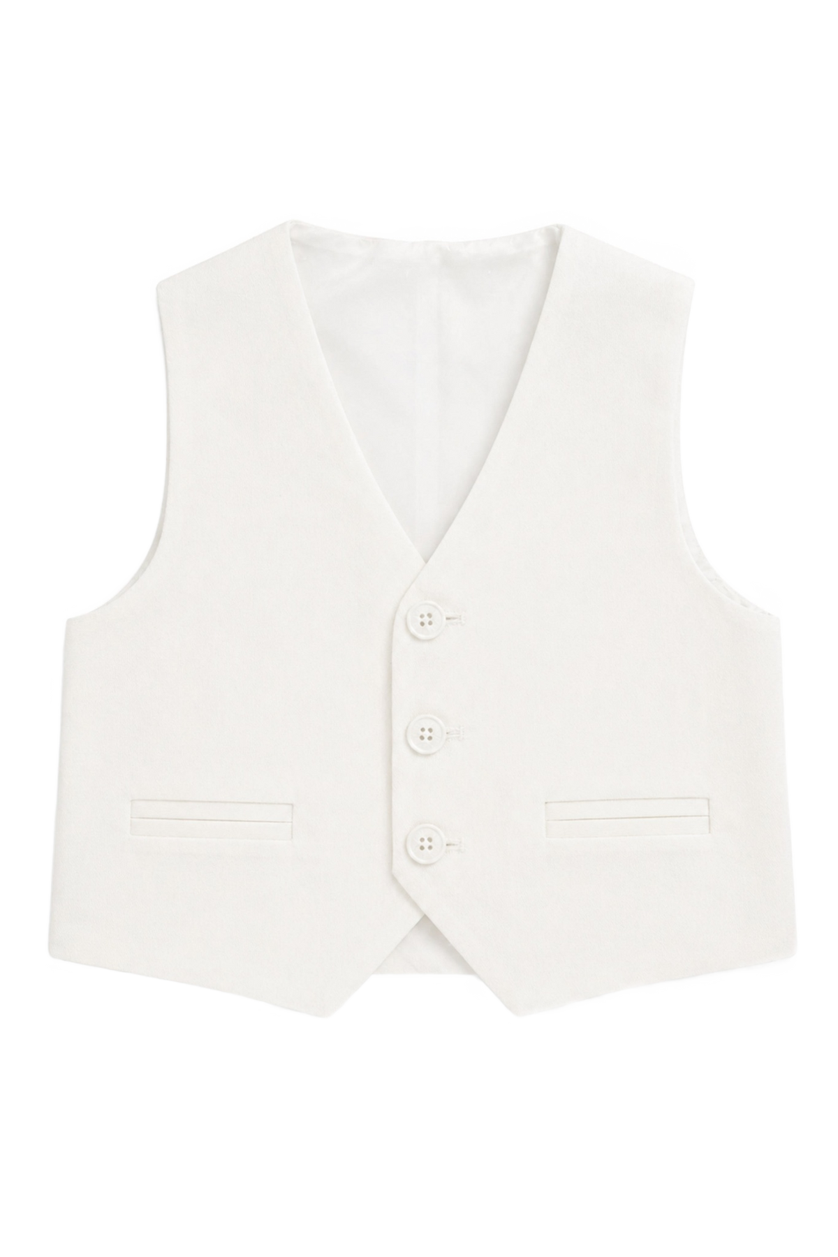 Gilet Battesimo Bimbo Bianco
