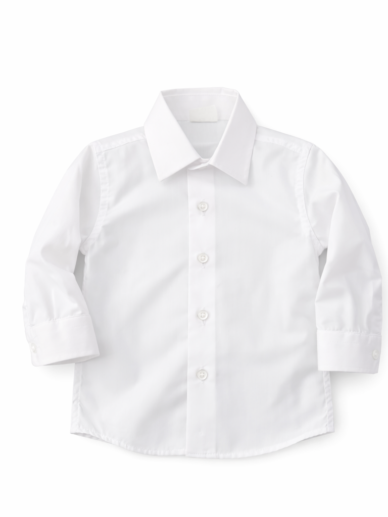 Camicia Battesimo Bimbo Bianca