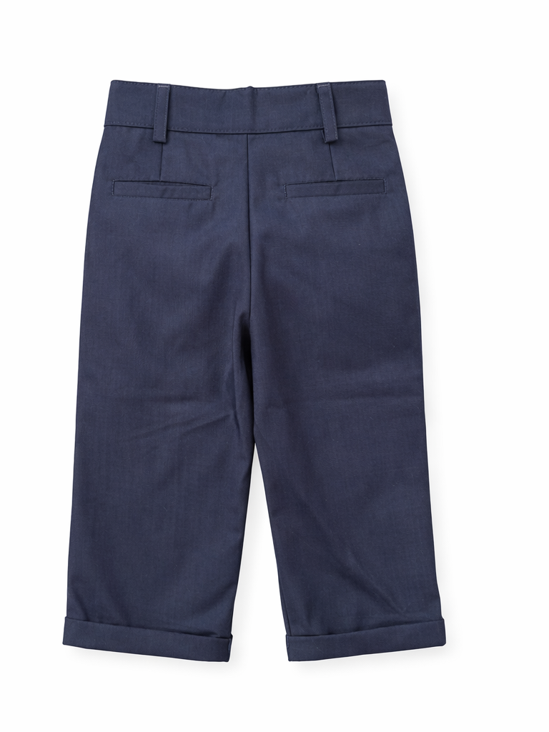 Pantalone Battesimo Bimbo Blu Notte