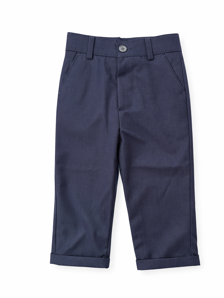 Pantalone Battesimo Bimbo Blu Notte