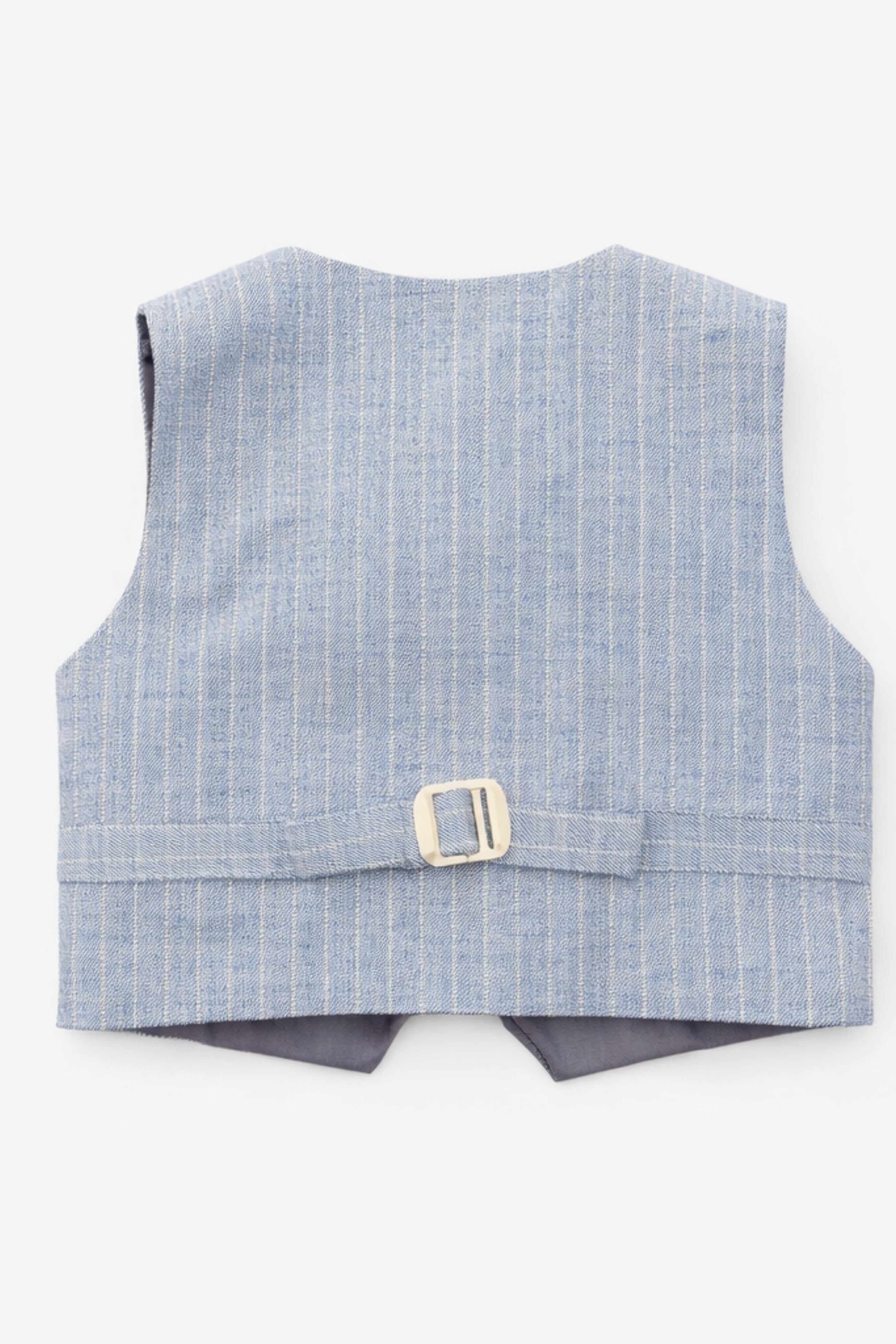 Gilet Battesimo Bimbo Rigato