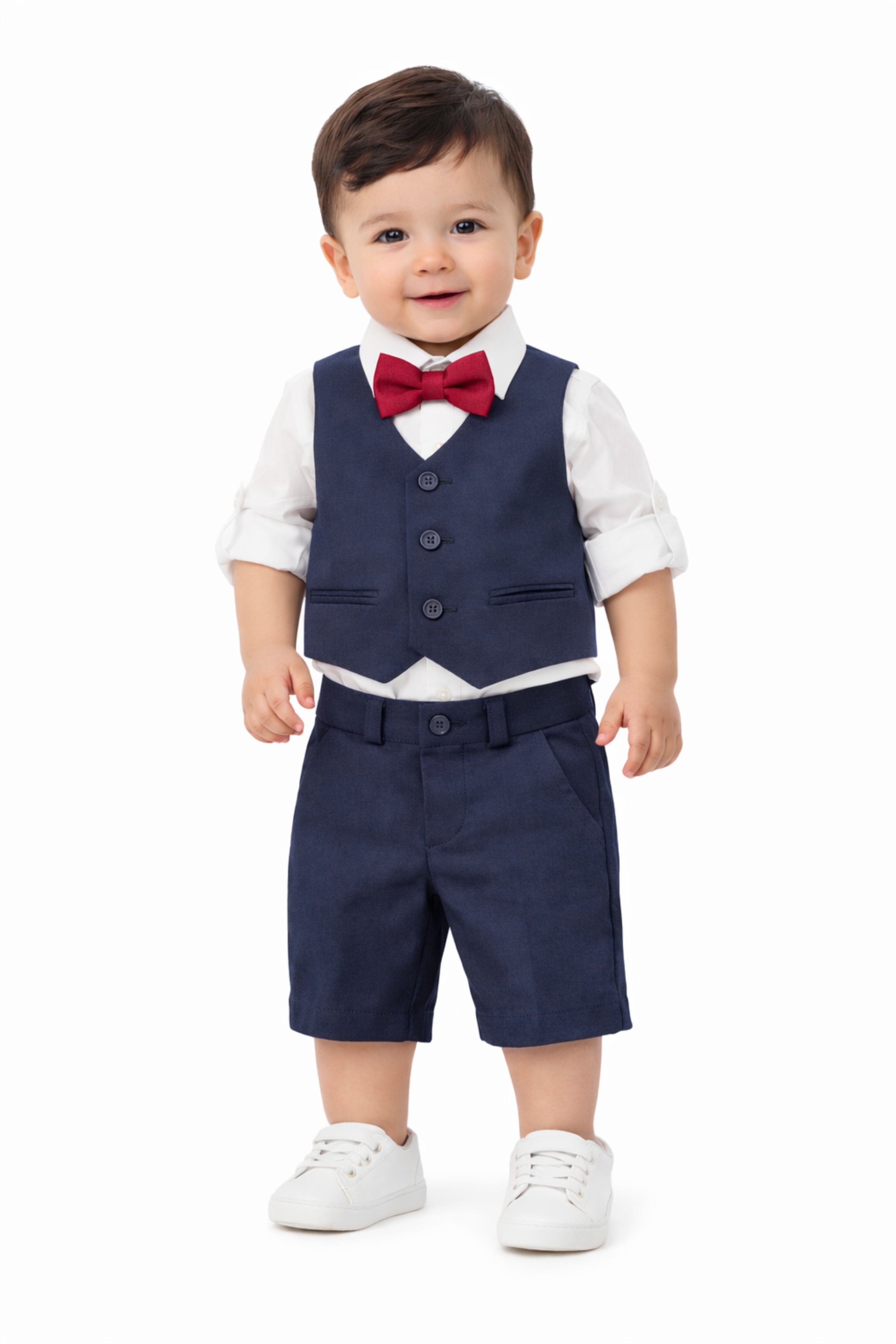 Completo Battesimo Bimbo Stile Inglese