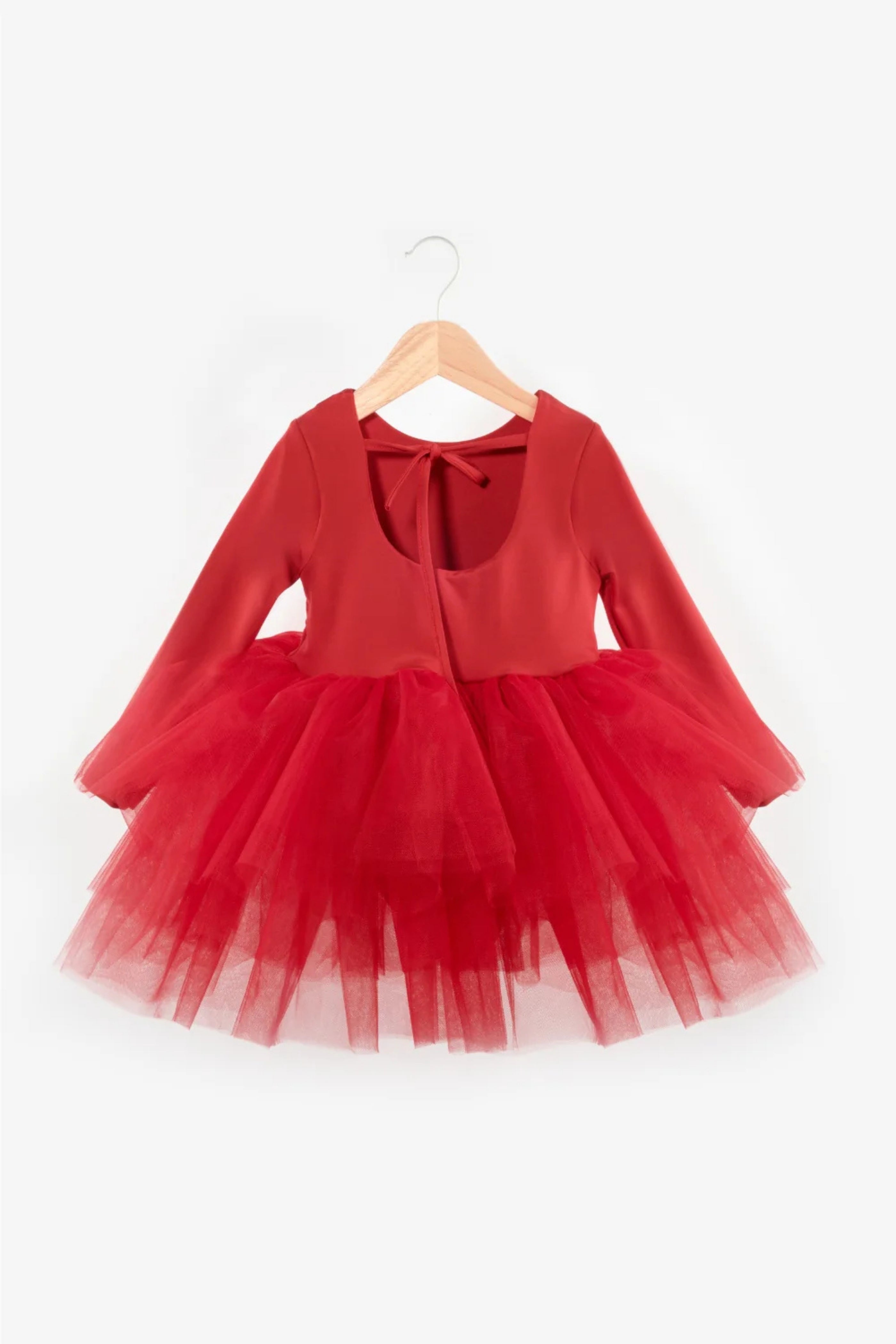 Abito Bambina Tutù Rosso