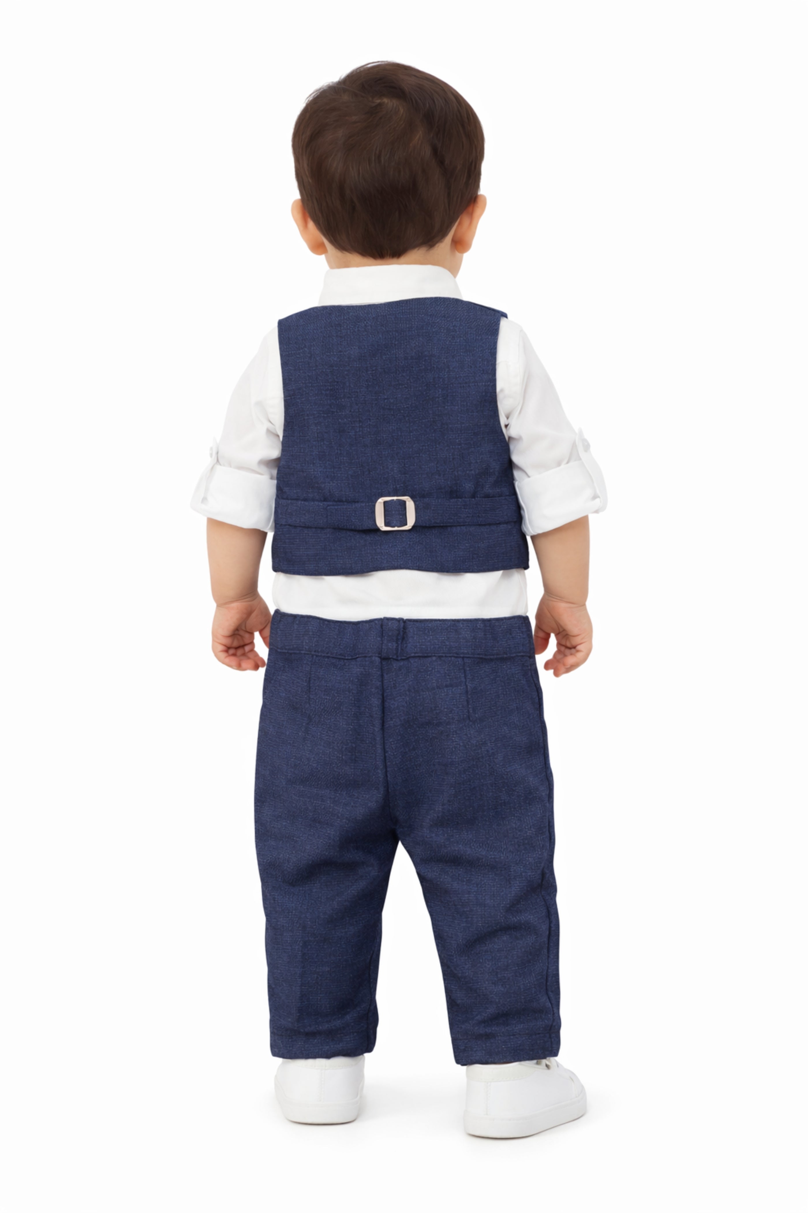 Completo Battesimo Bimbo Blu Marino