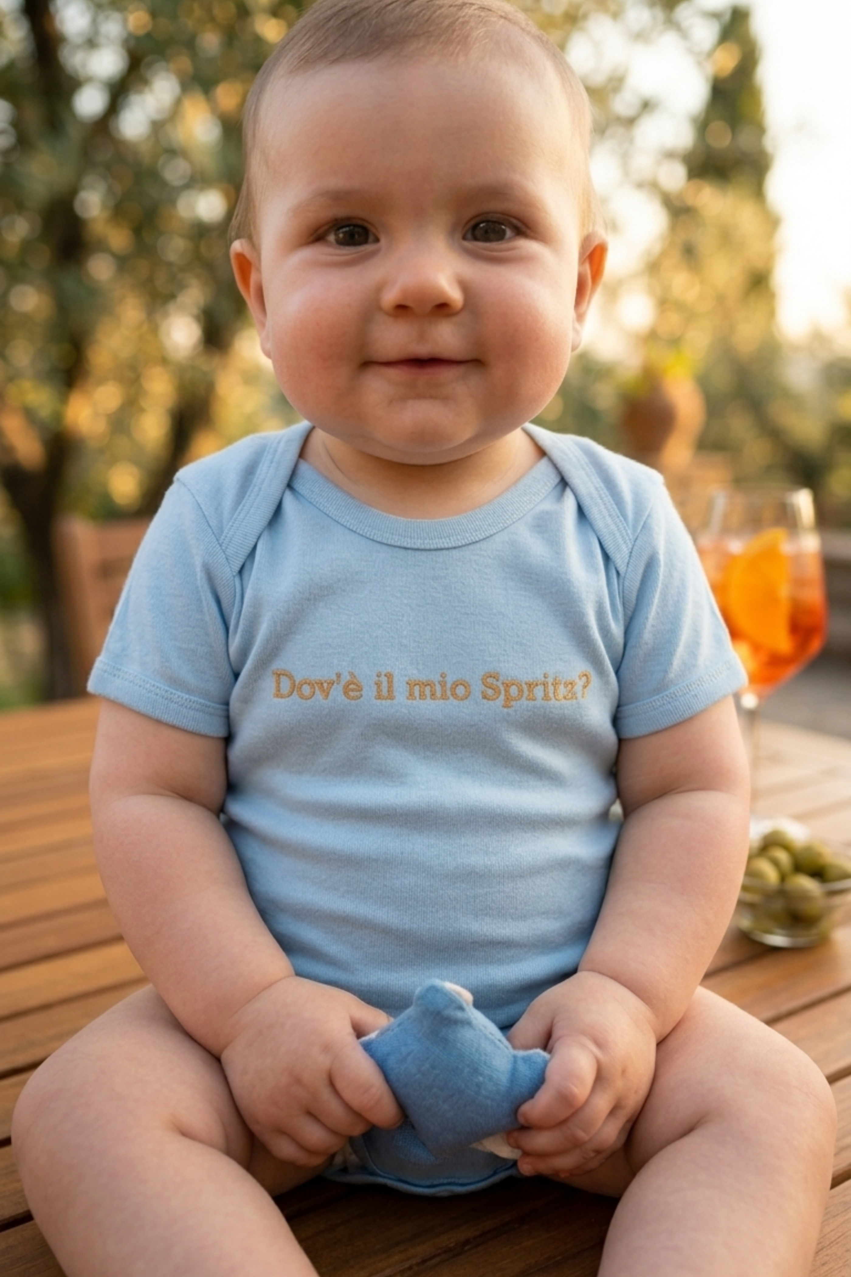 Body Ricamato "Dov'è il mio Spritz?"