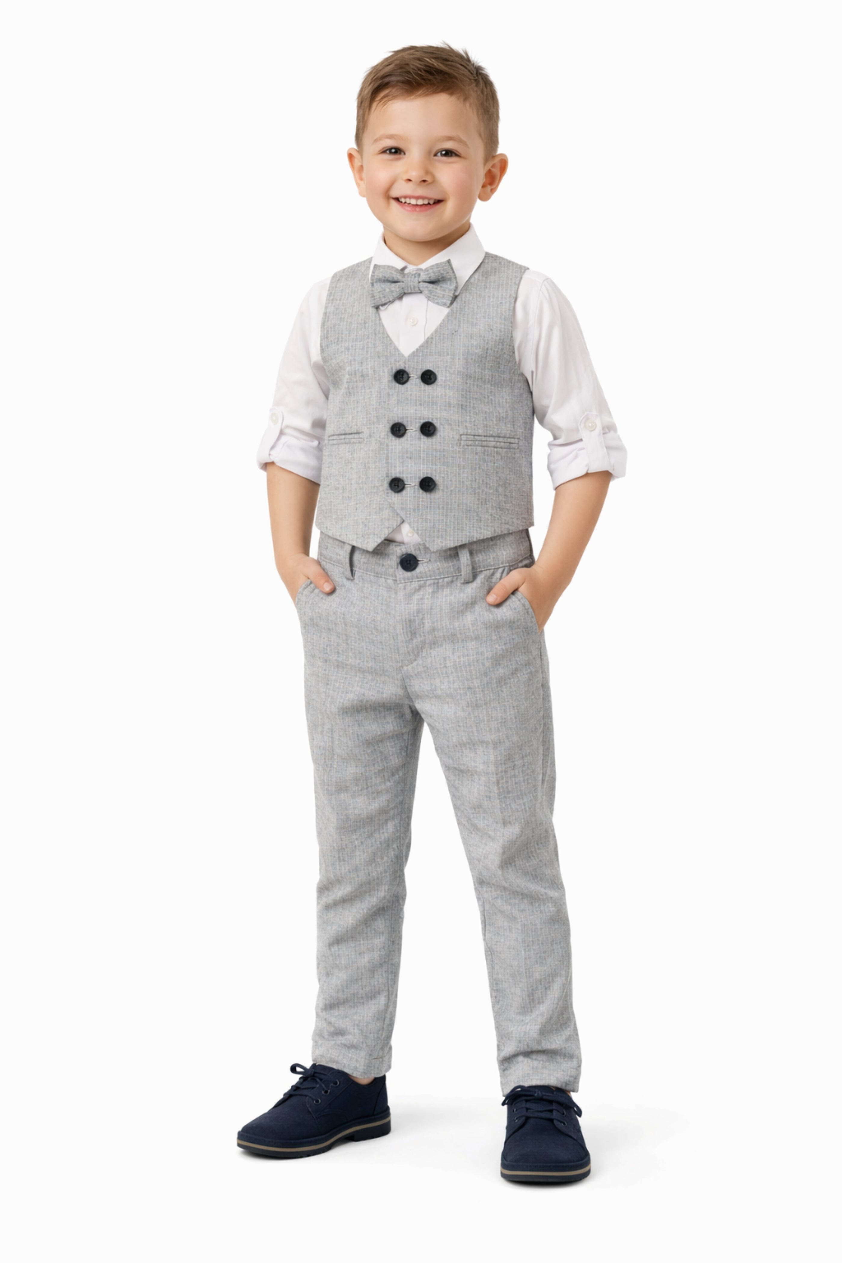 Completo Cerimonia Bambino Ghiaccio