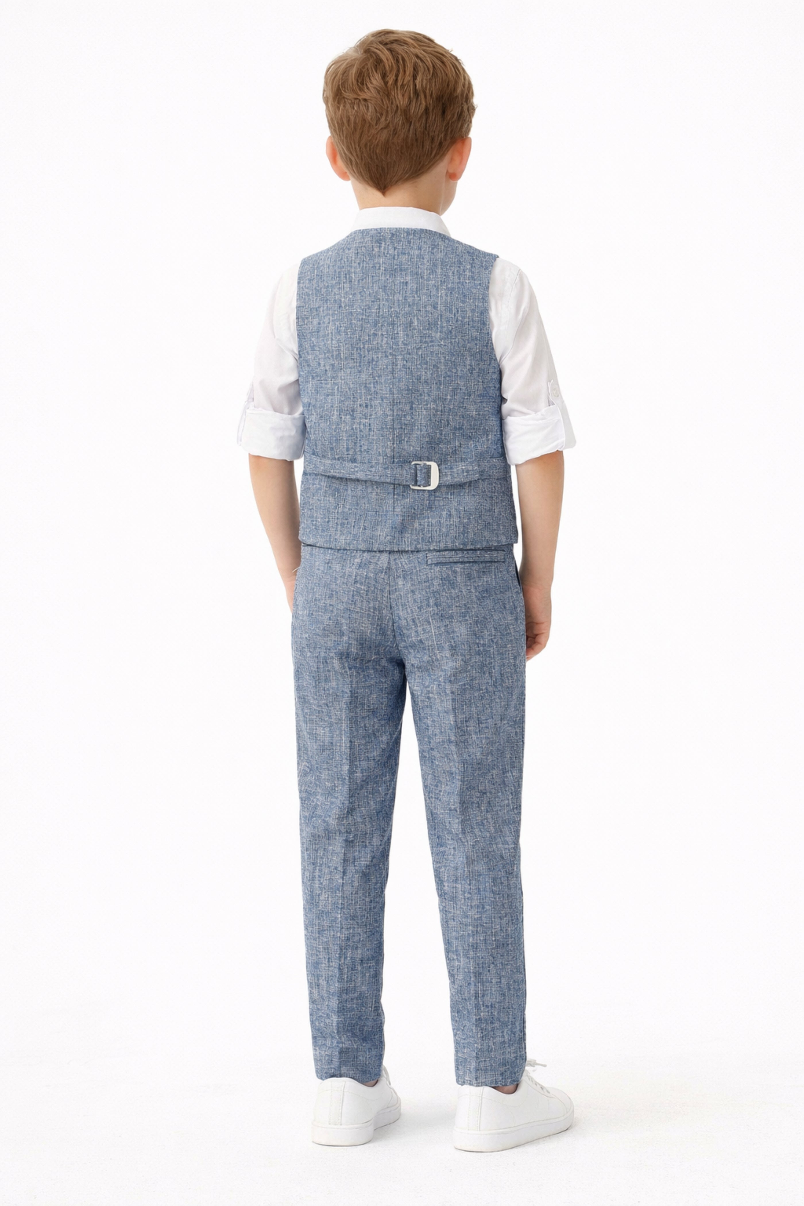 Completo Cerimonia Bambino Blu Denim