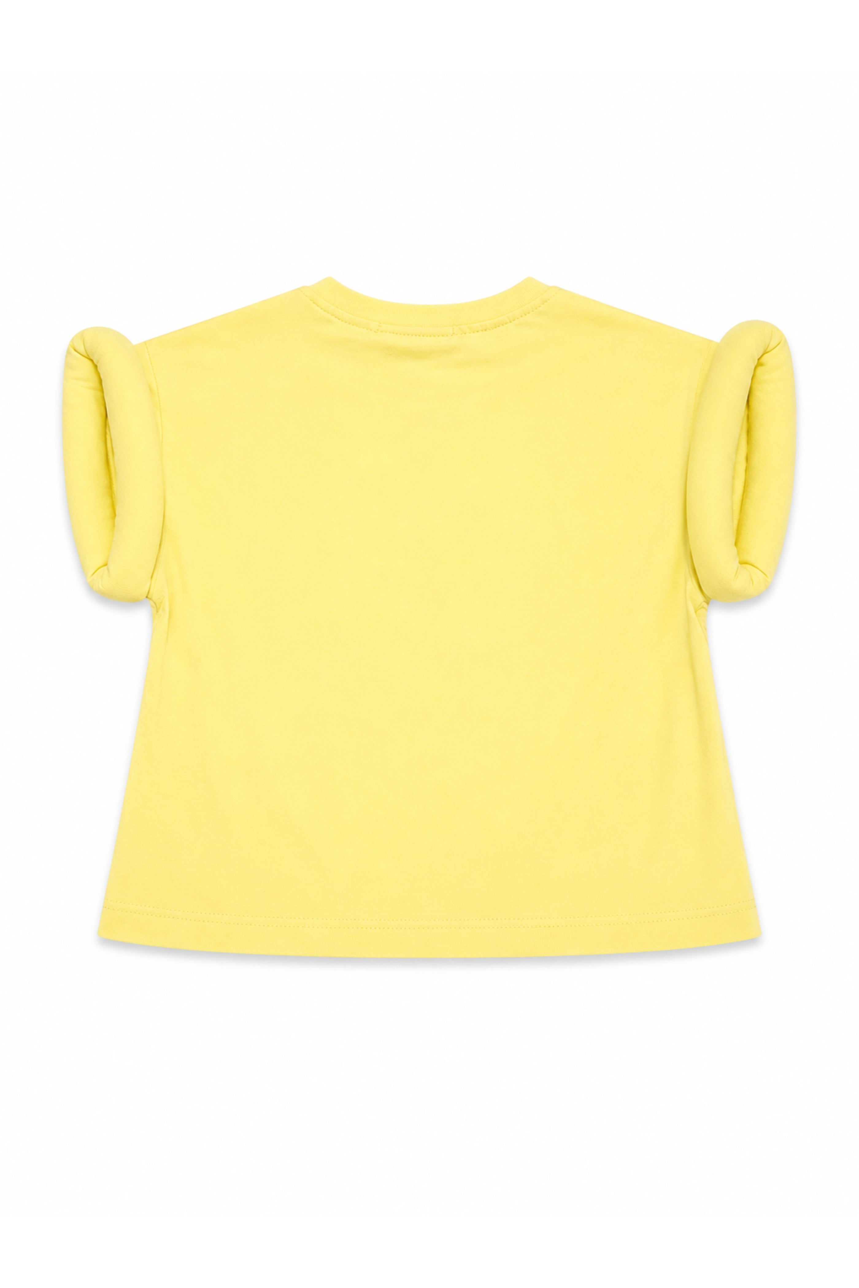 T-shirt Bambina Oversize Bubble Giallo