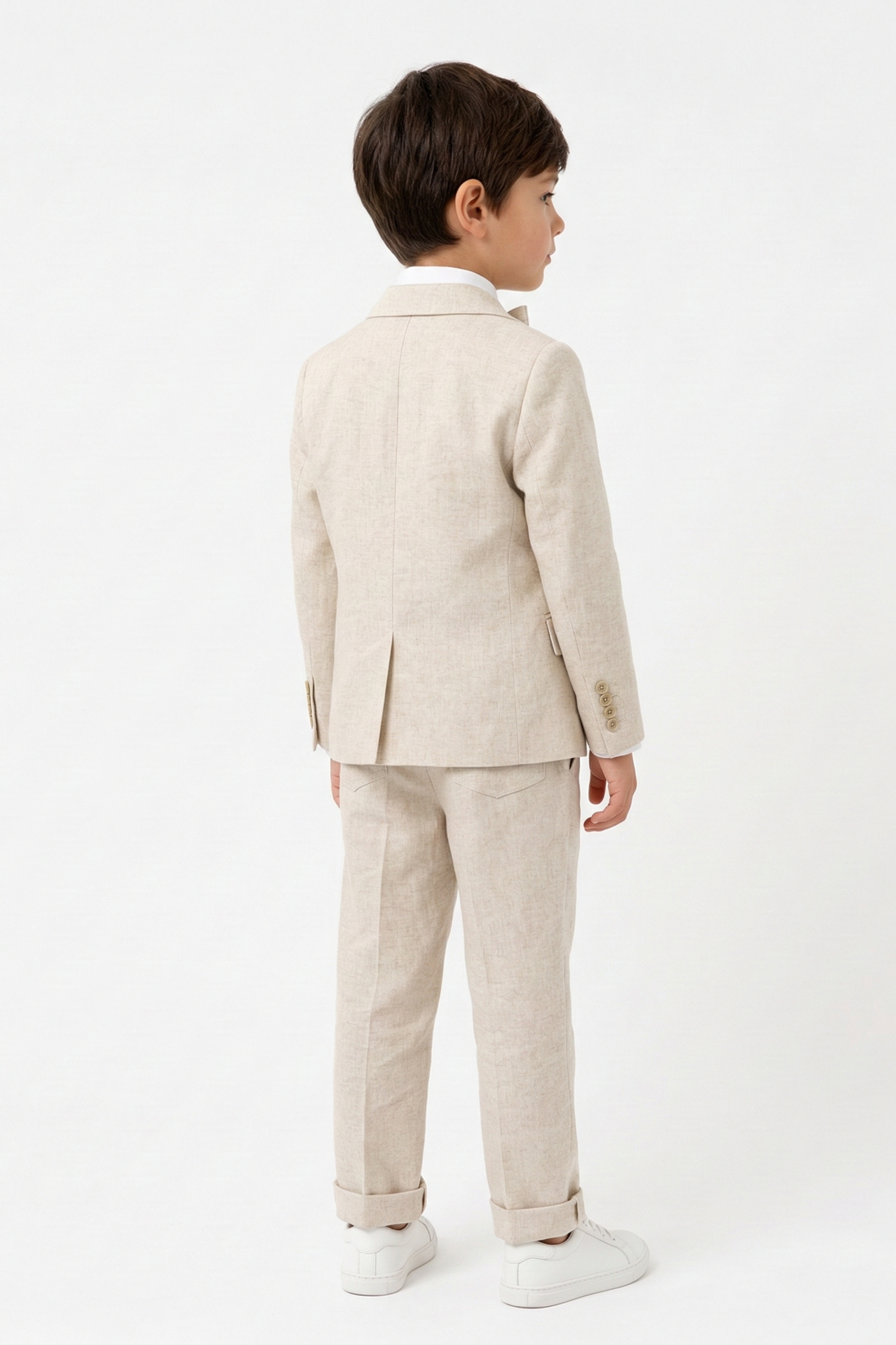 Completo Cerimonia Bambino Beige