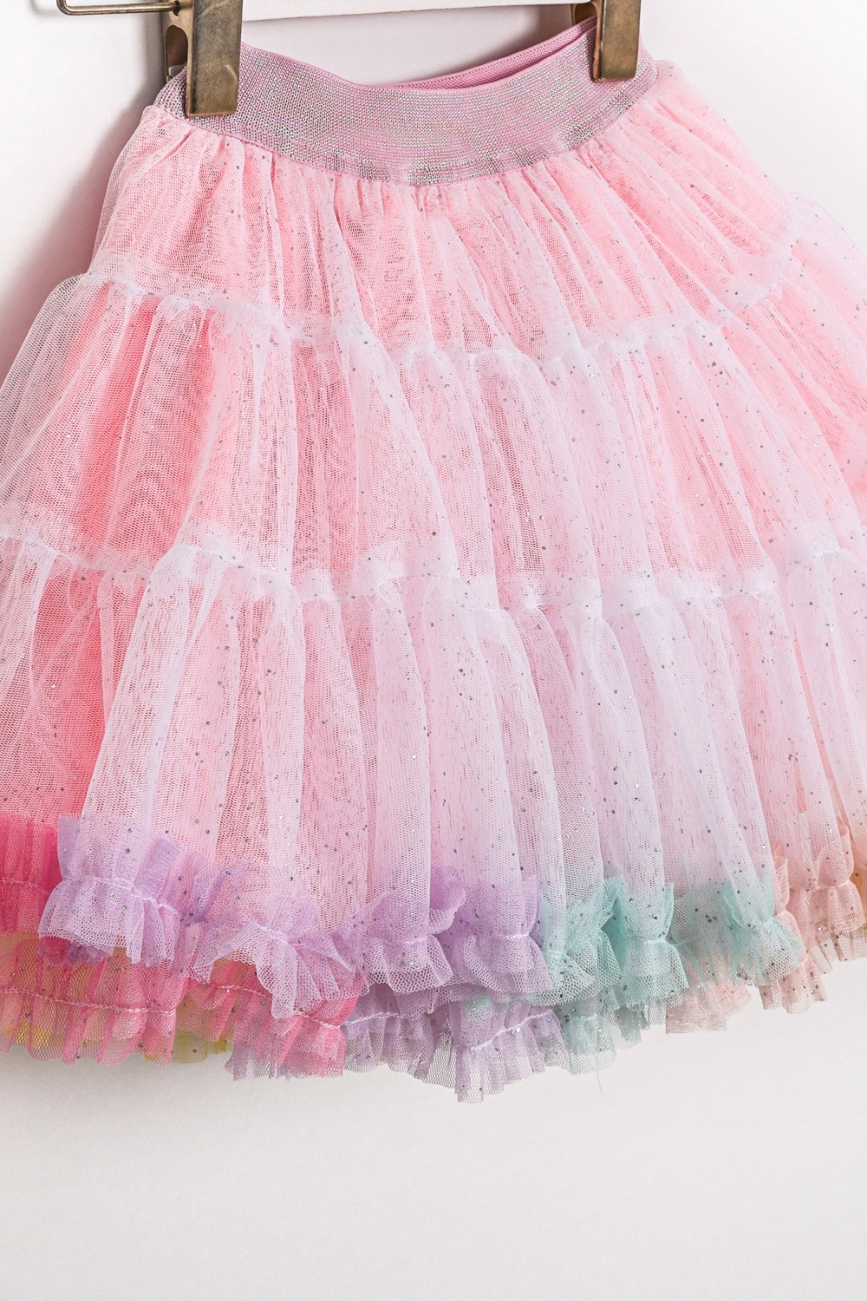 Gonna Bambina Rainbow Rosa