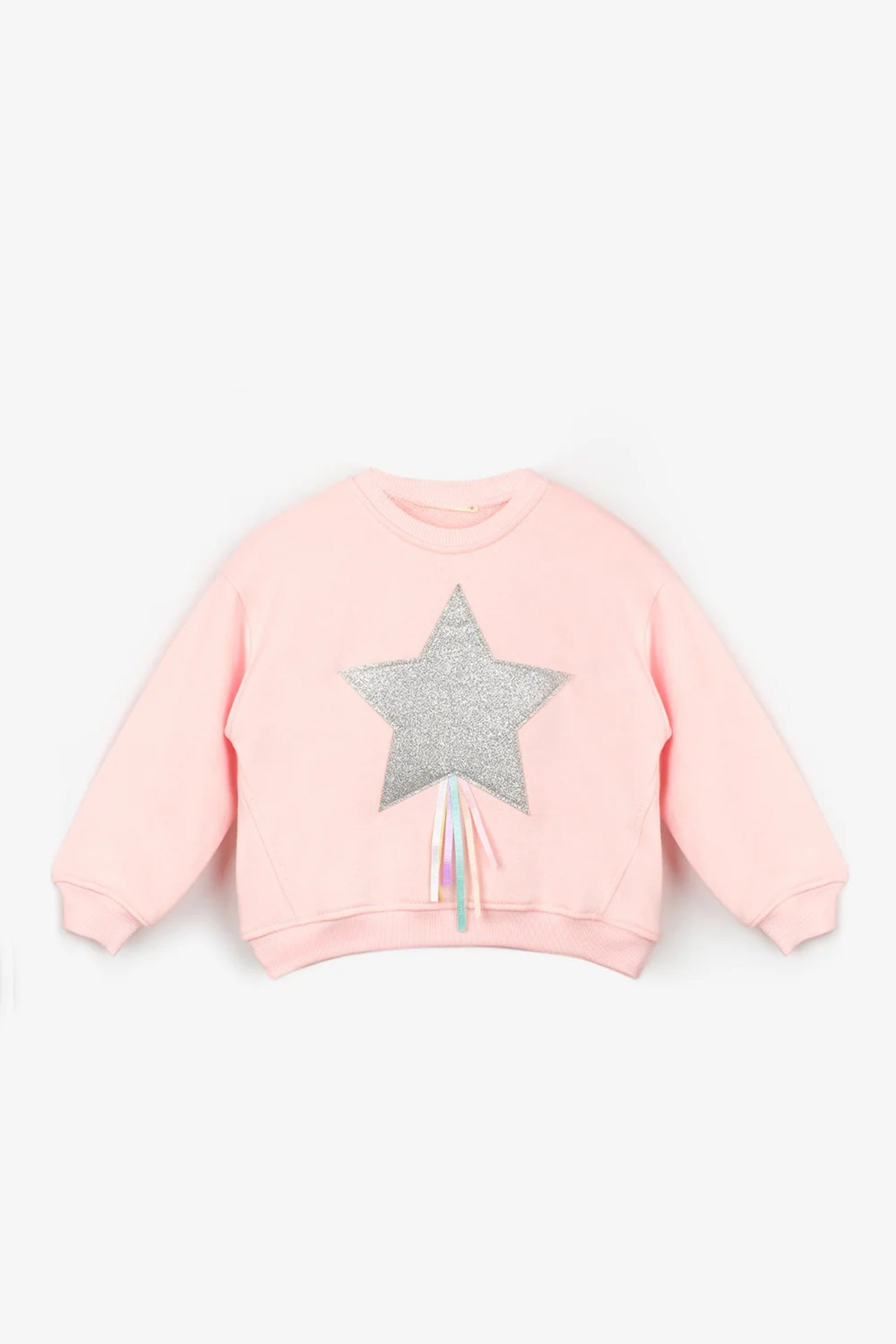 Felpa Bambina Star Rosa