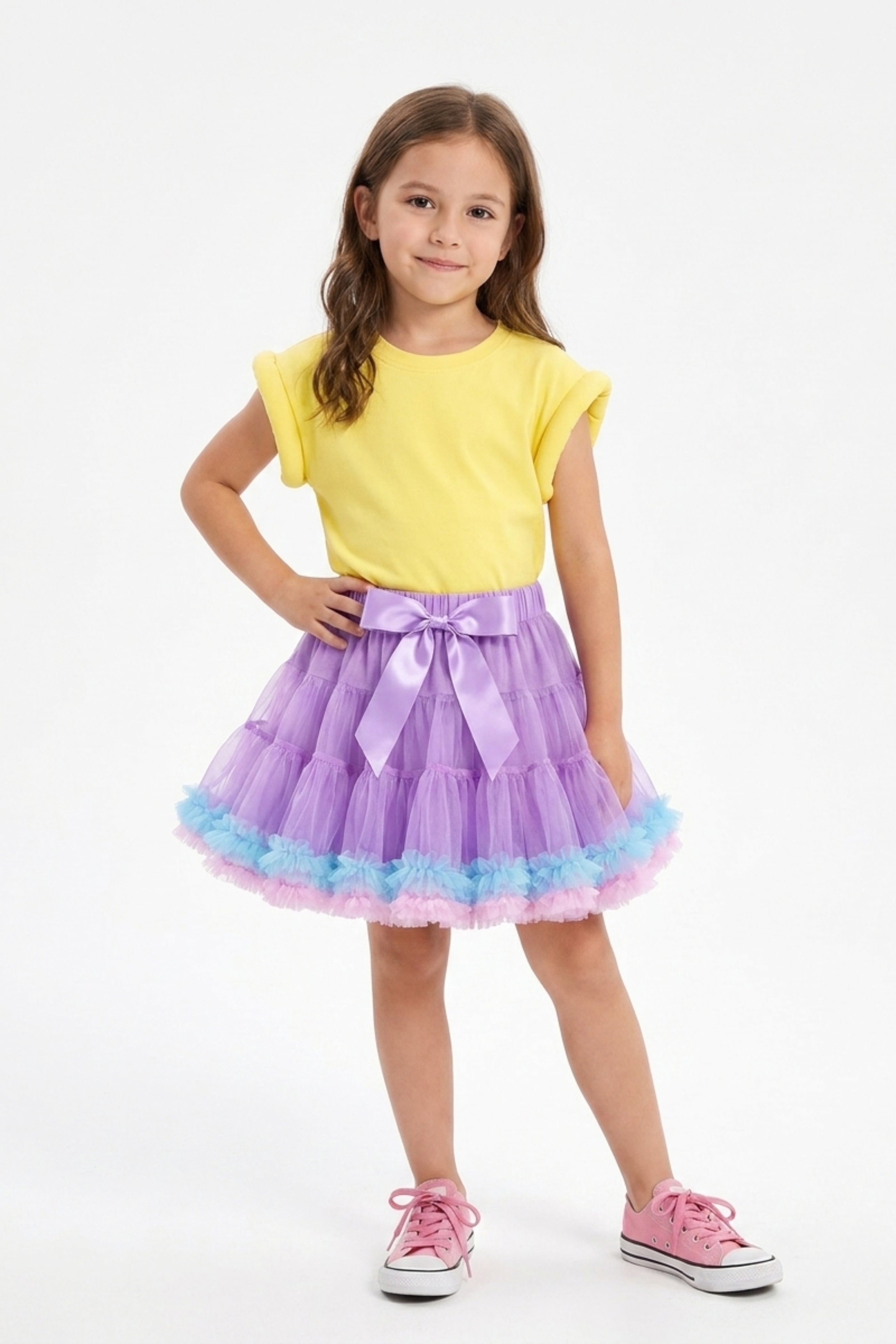 Gonna Tutù Glicine Multicolor Bambina