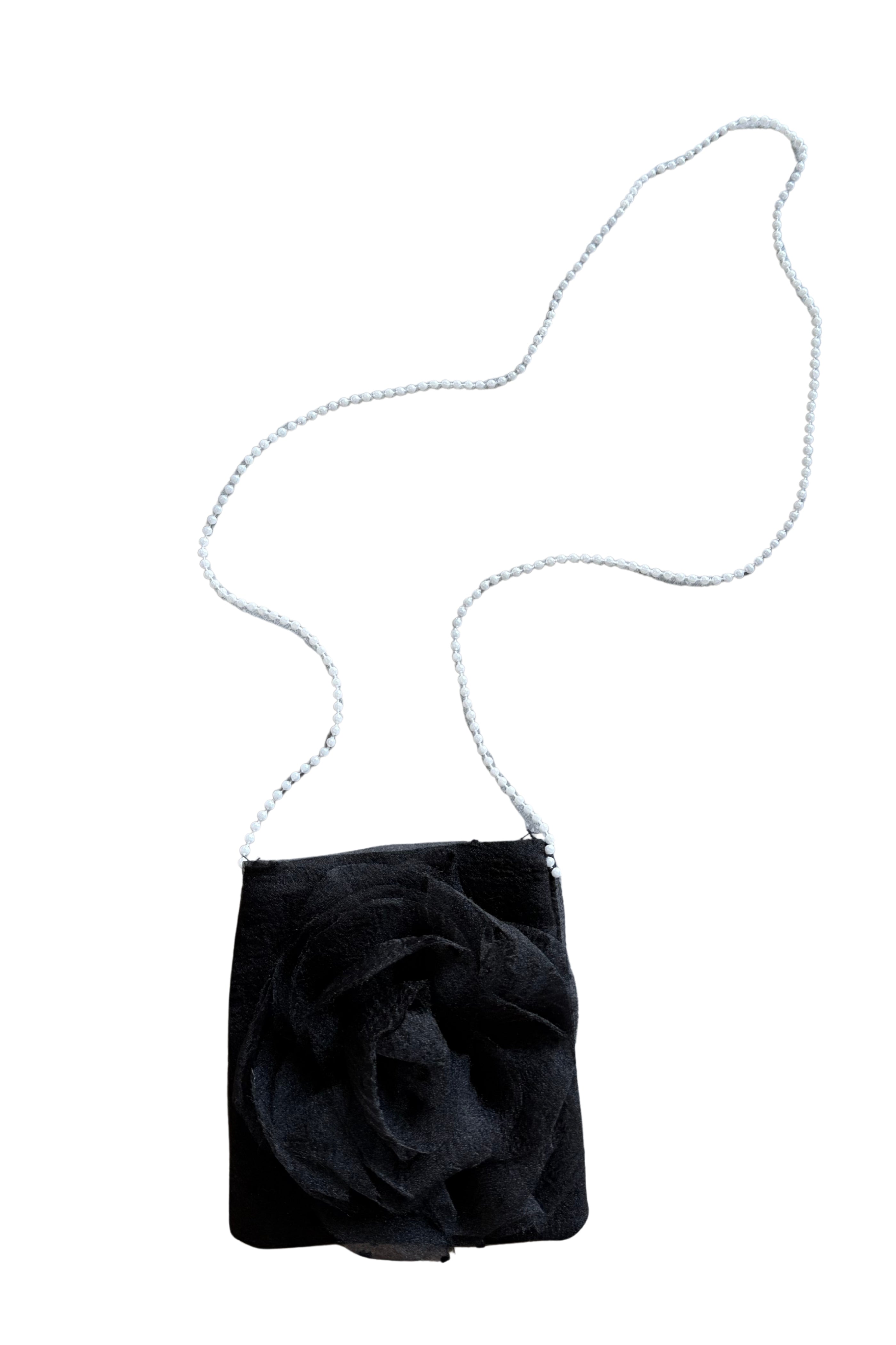 Borsa Bambina Nero Fiore