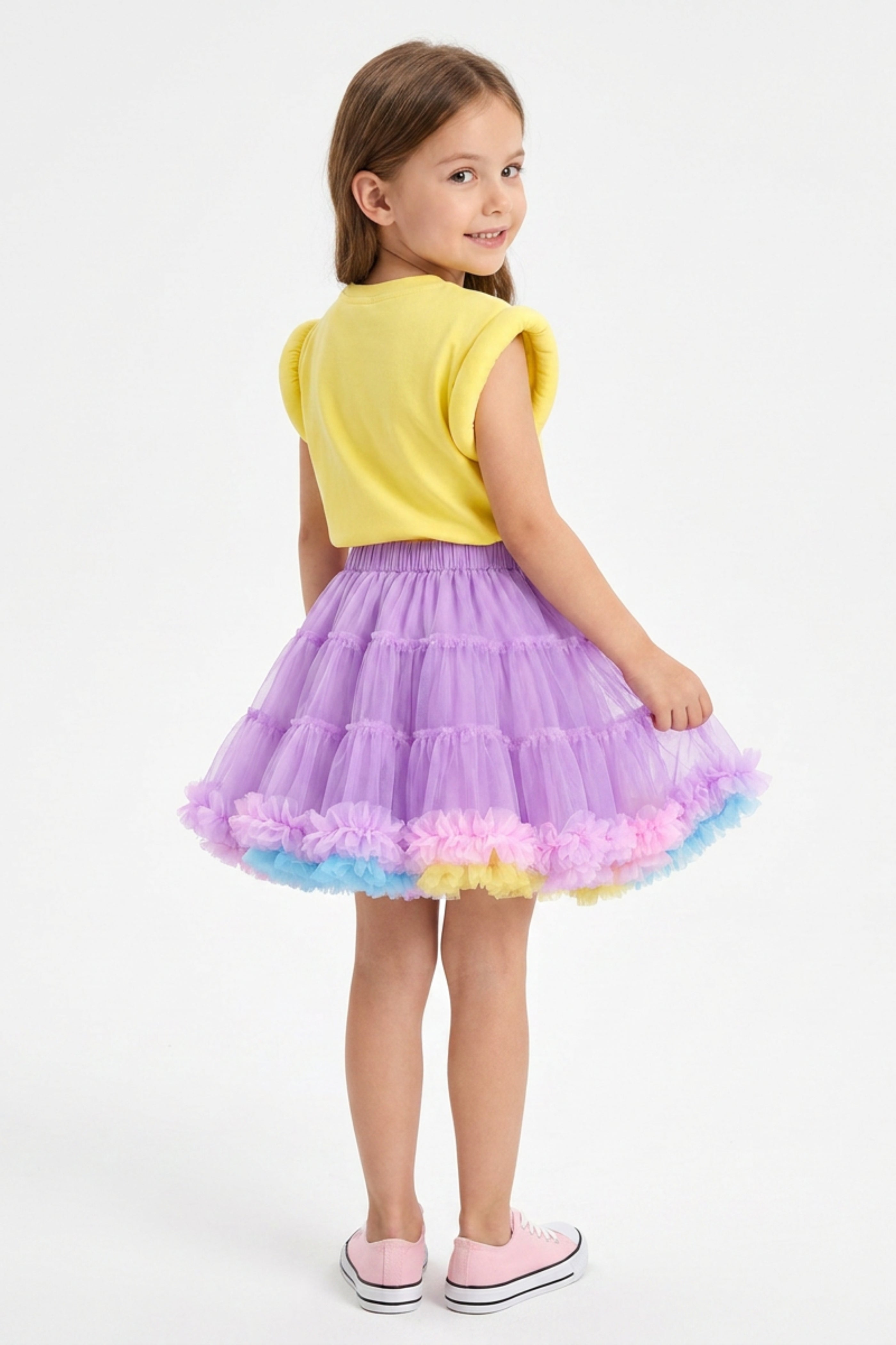 Gonna Tutù Glicine Multicolor Bambina