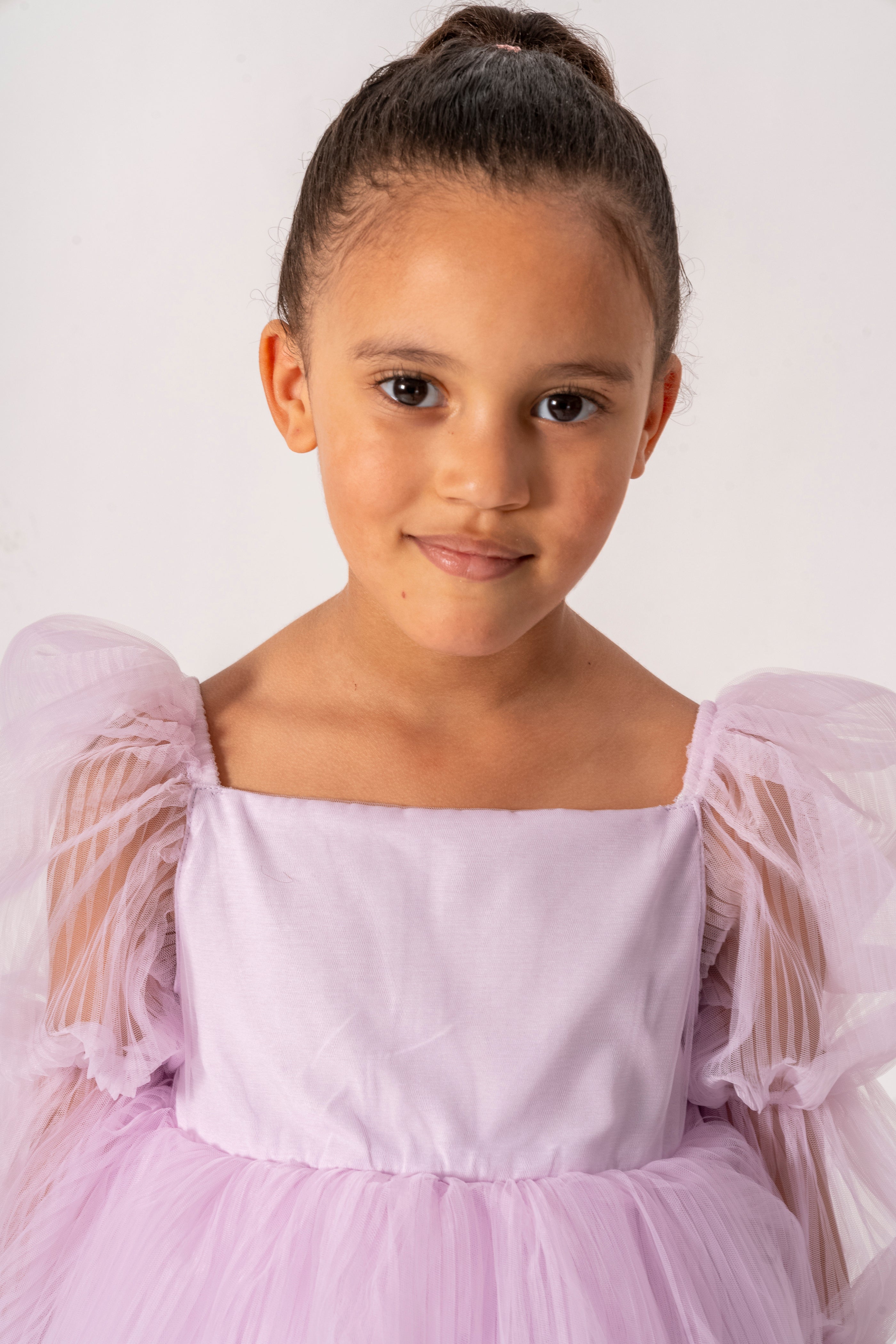 Abito Glicine Bambina Sbuffo