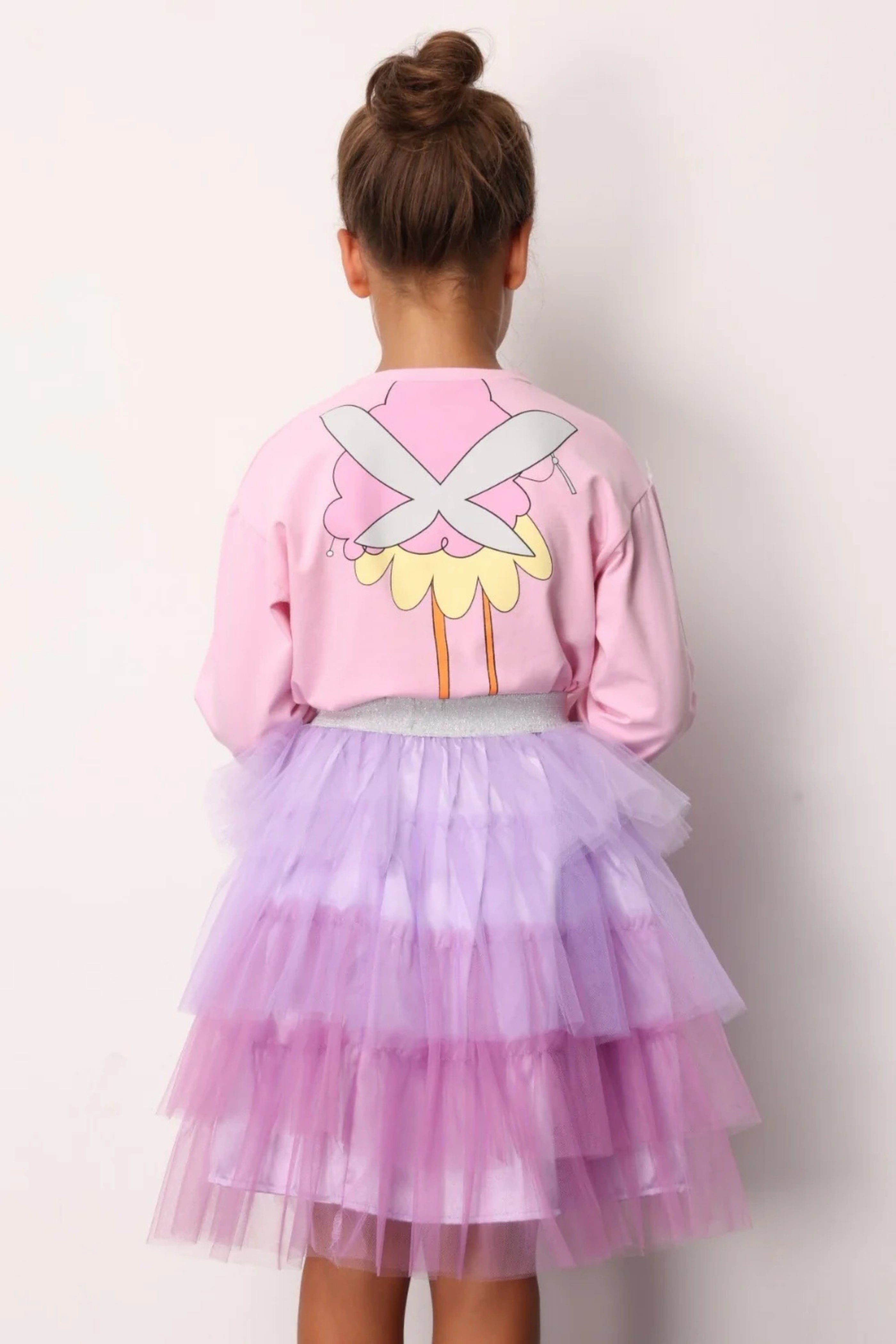 Maglia Bambina Unicorno Rosa