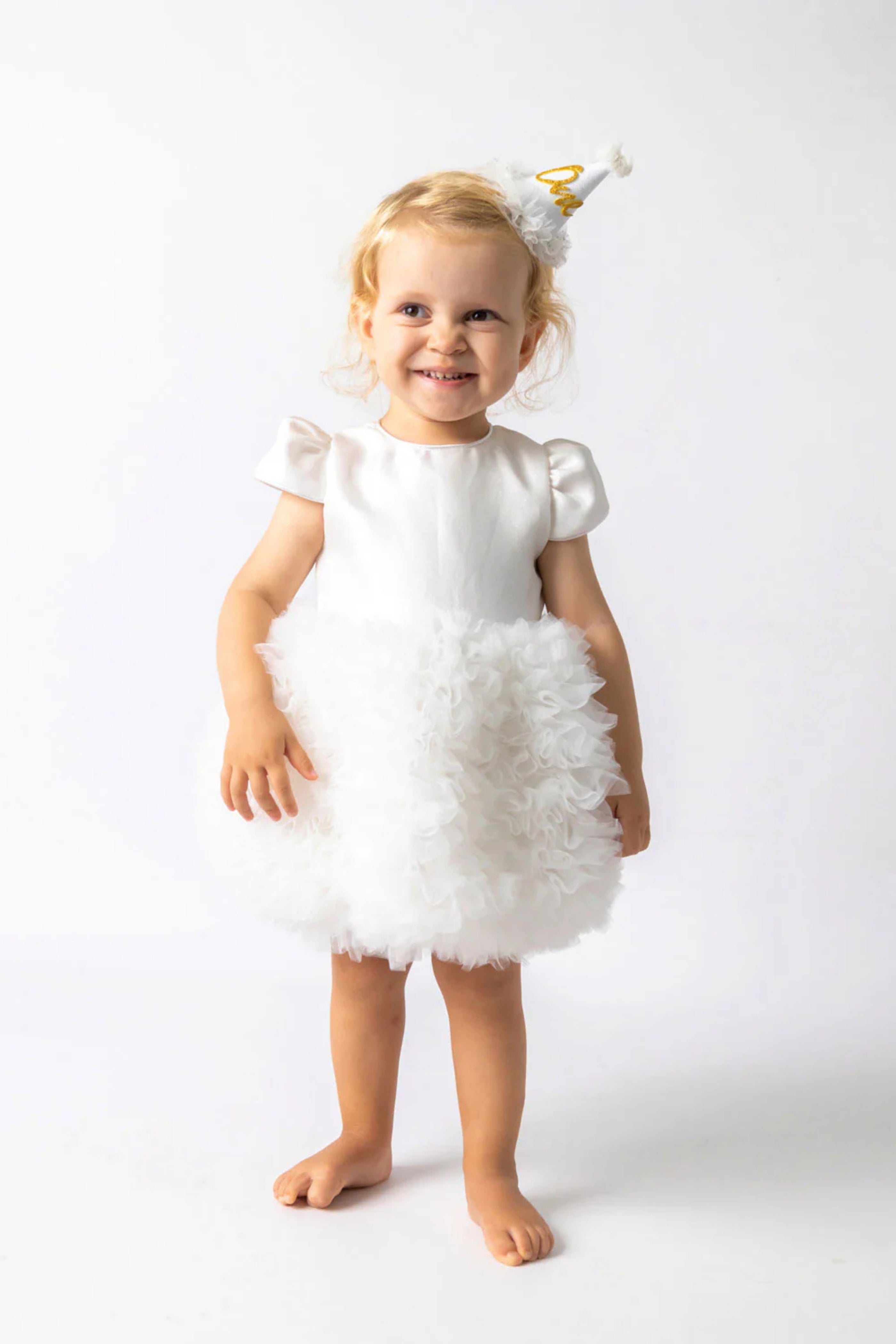 Abito Neonata Palloncino Bianco