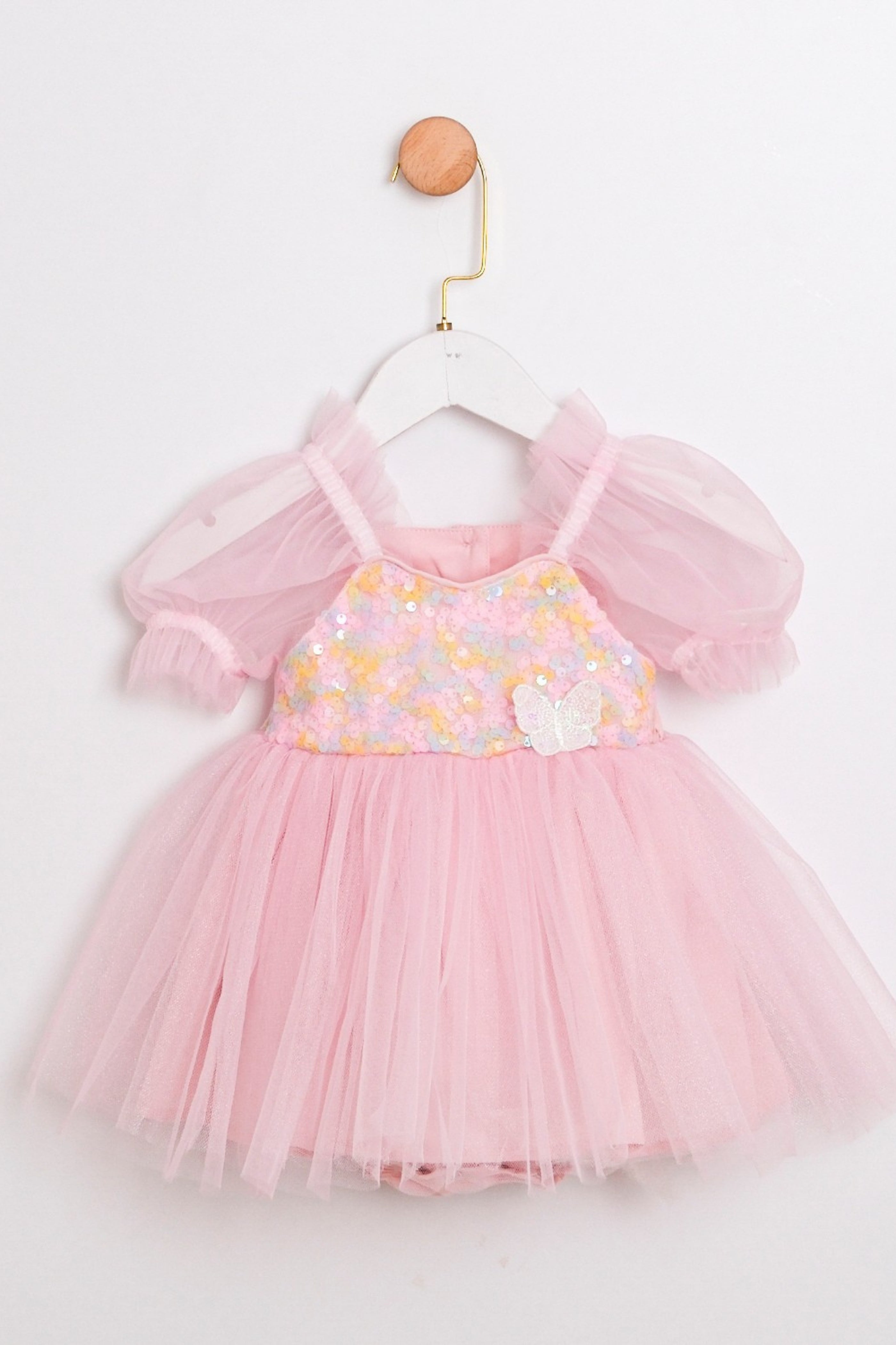 Abito Body Neonata Rosa