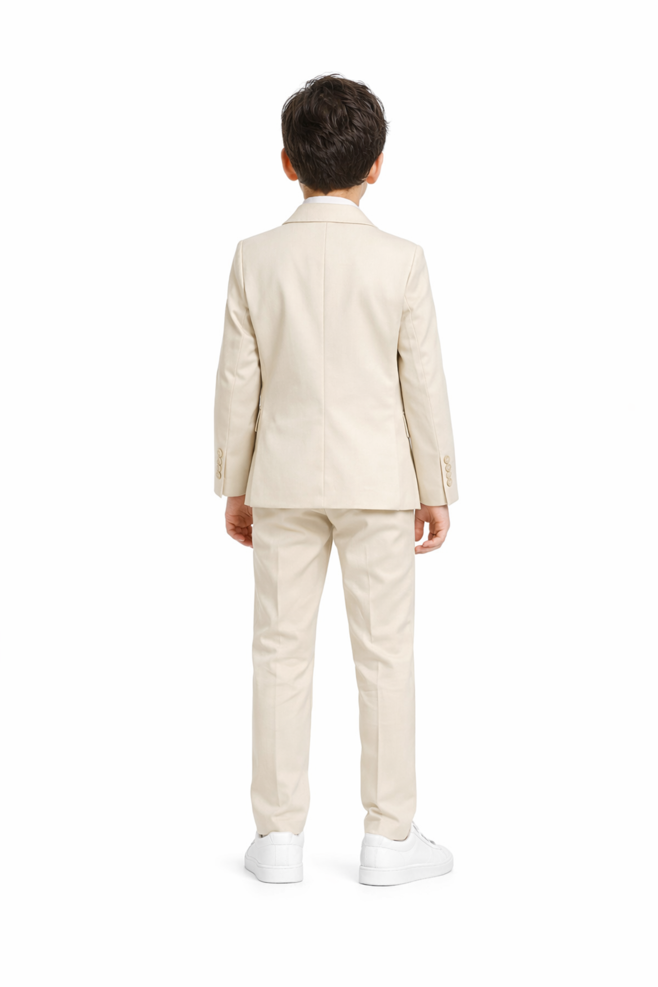 Completo Bambino 5 Pezzi Doppiopetto Beige