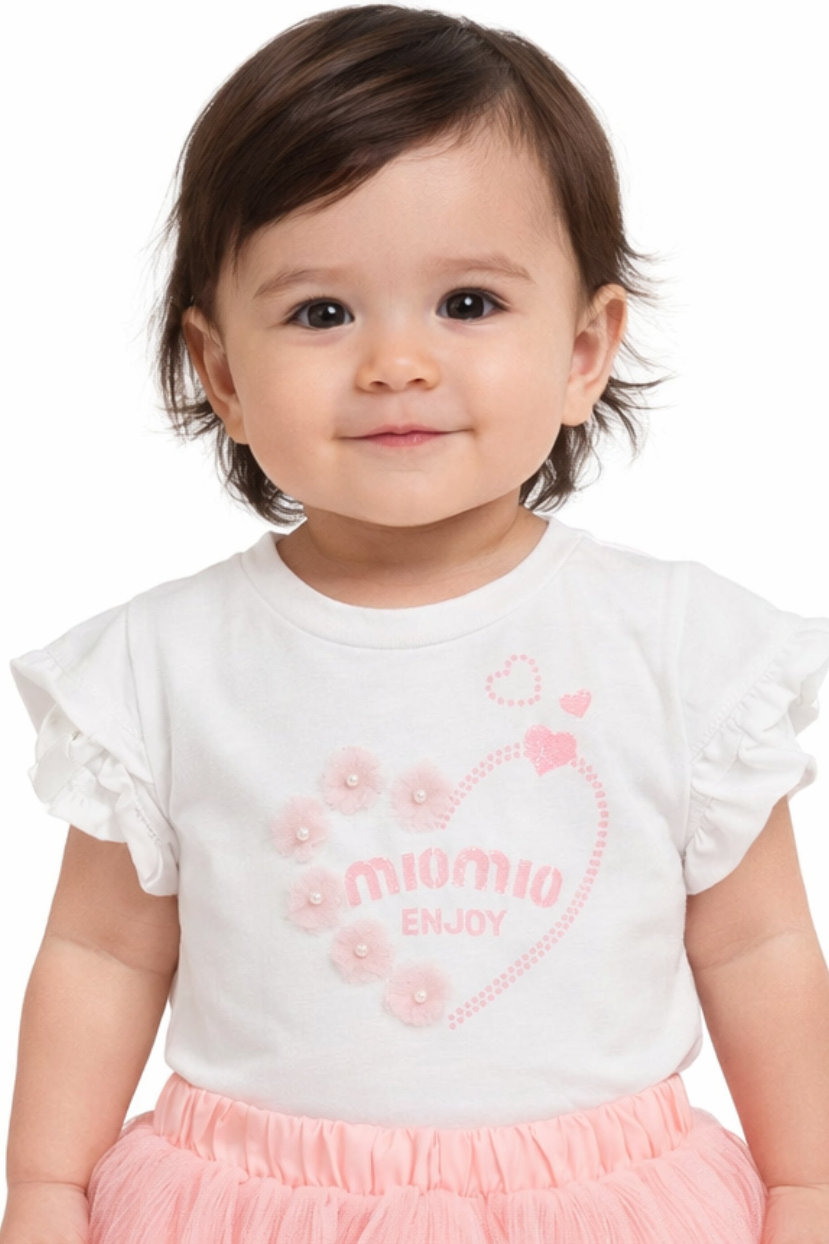 Coordinato Neonata Romantic Rosa