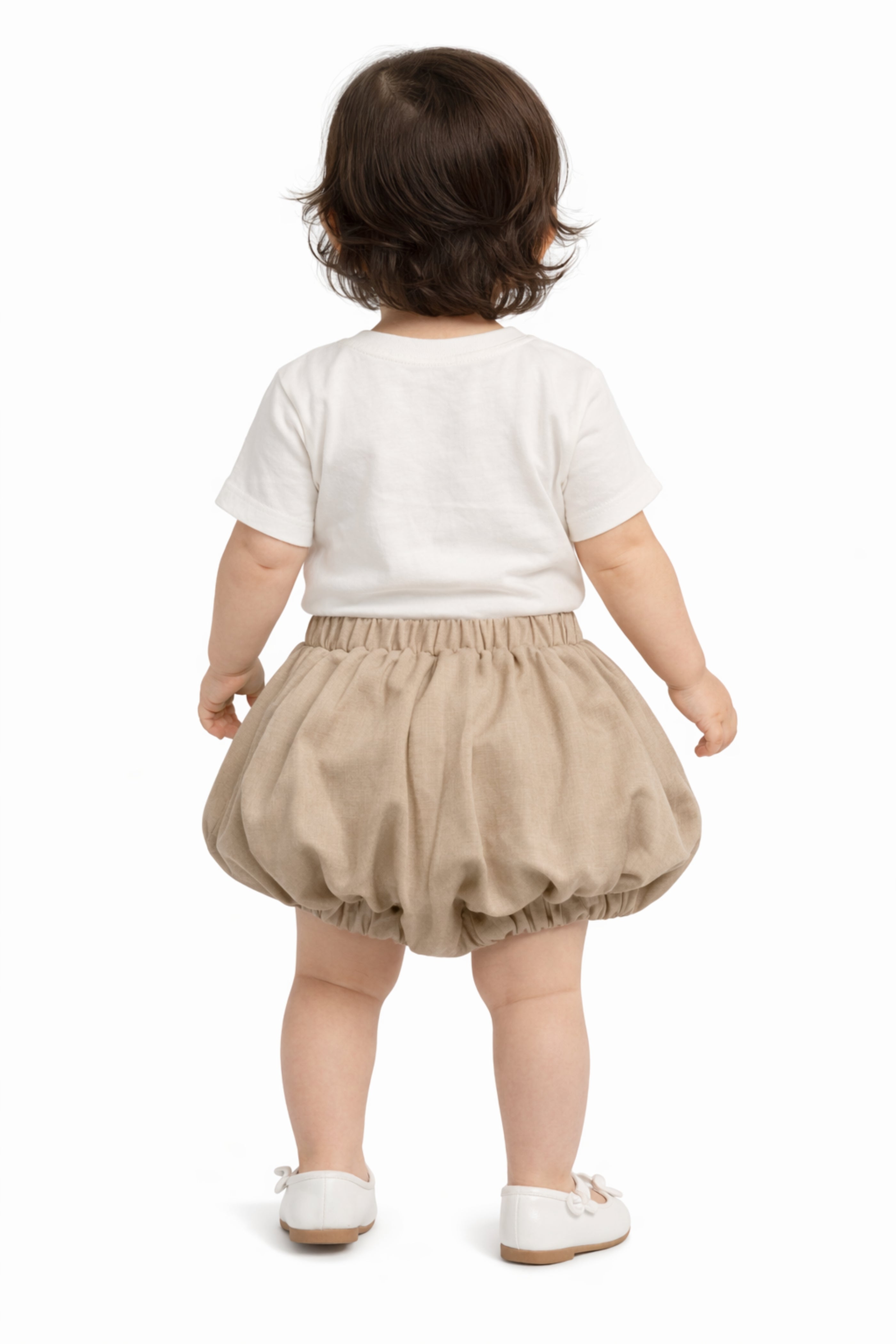 Coordinato Bambina Balloon Beige