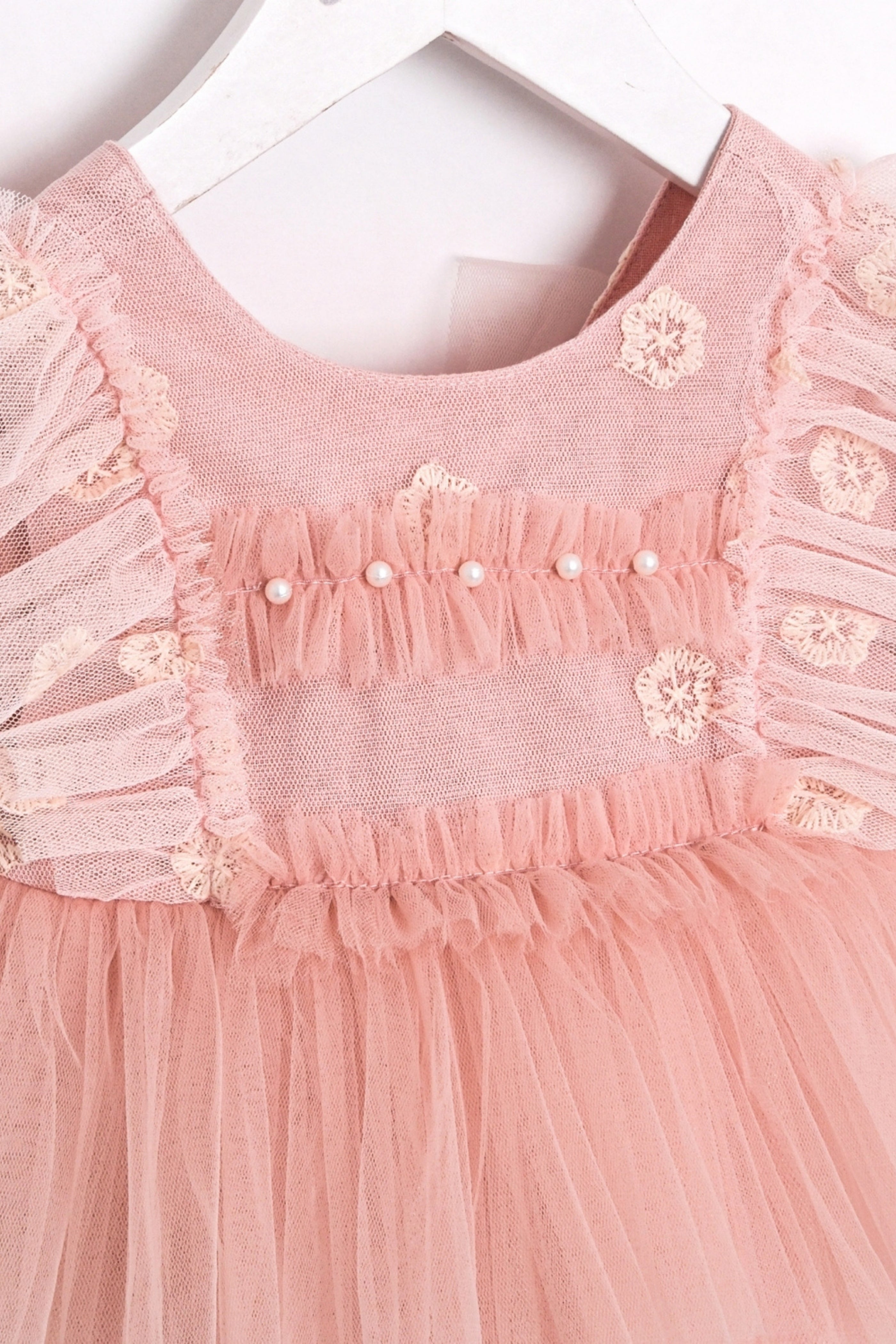 Set Body e Fascia Neonata Ricami Pesca