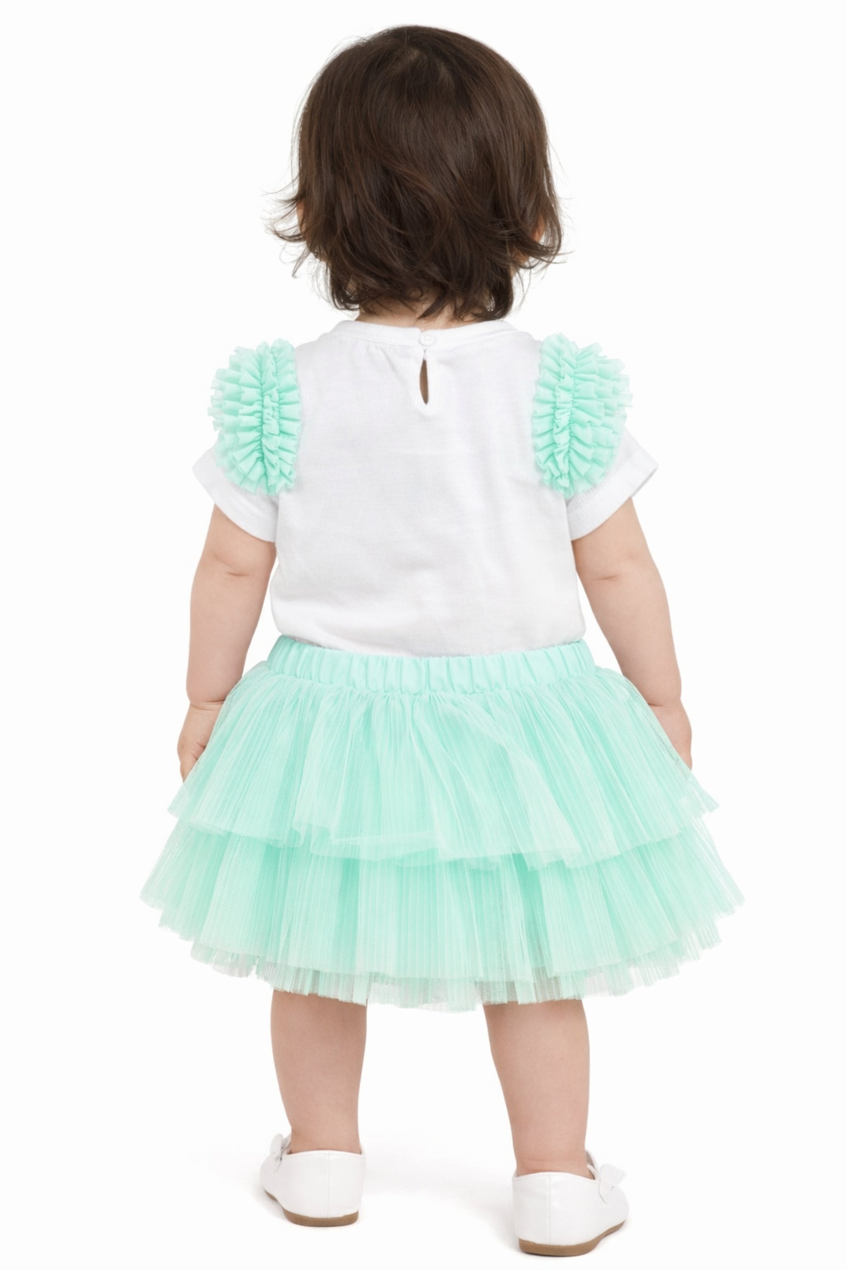 Completo Neonata Tulle Tiffany