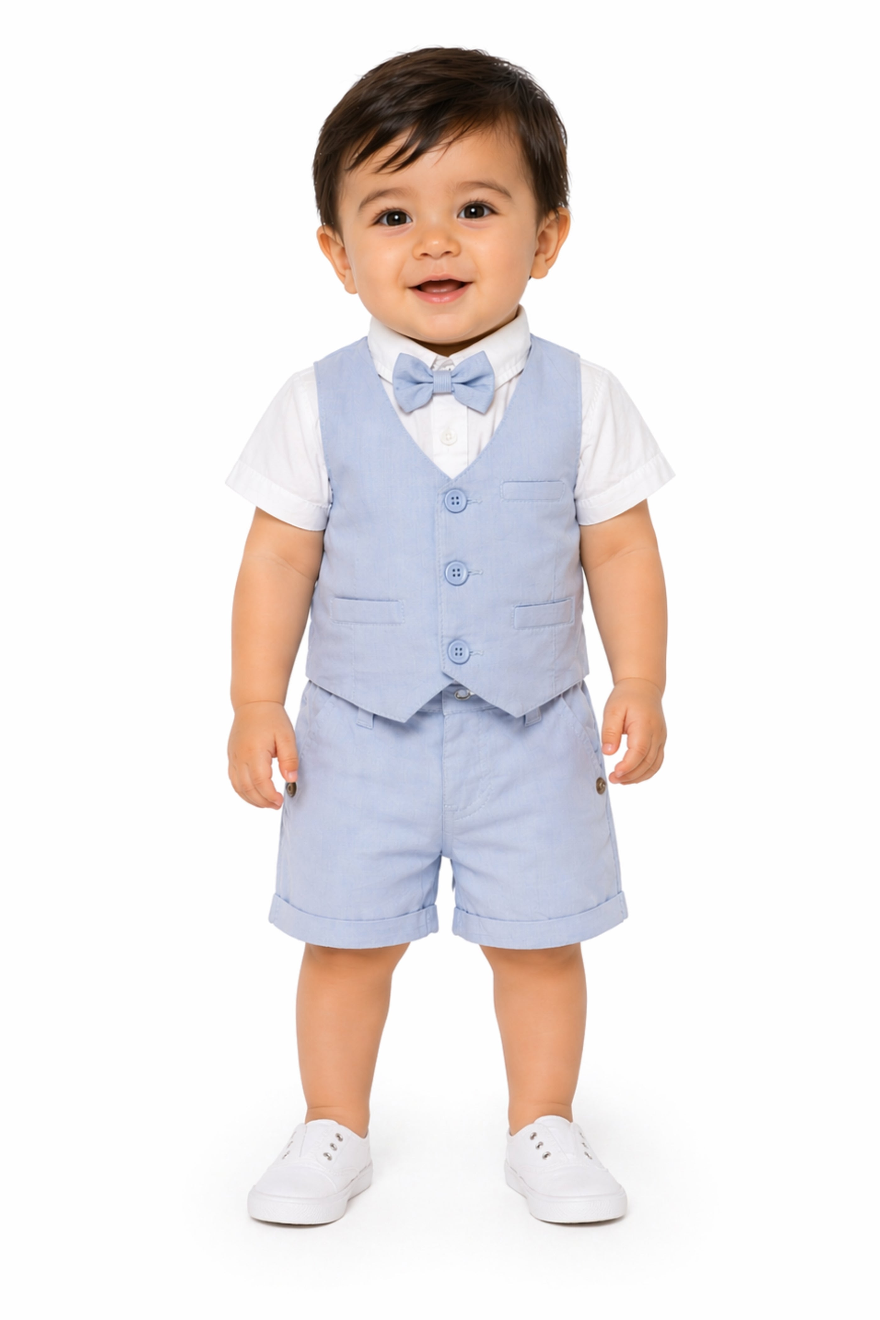 Completo Neonato 4 pezzi Polvere