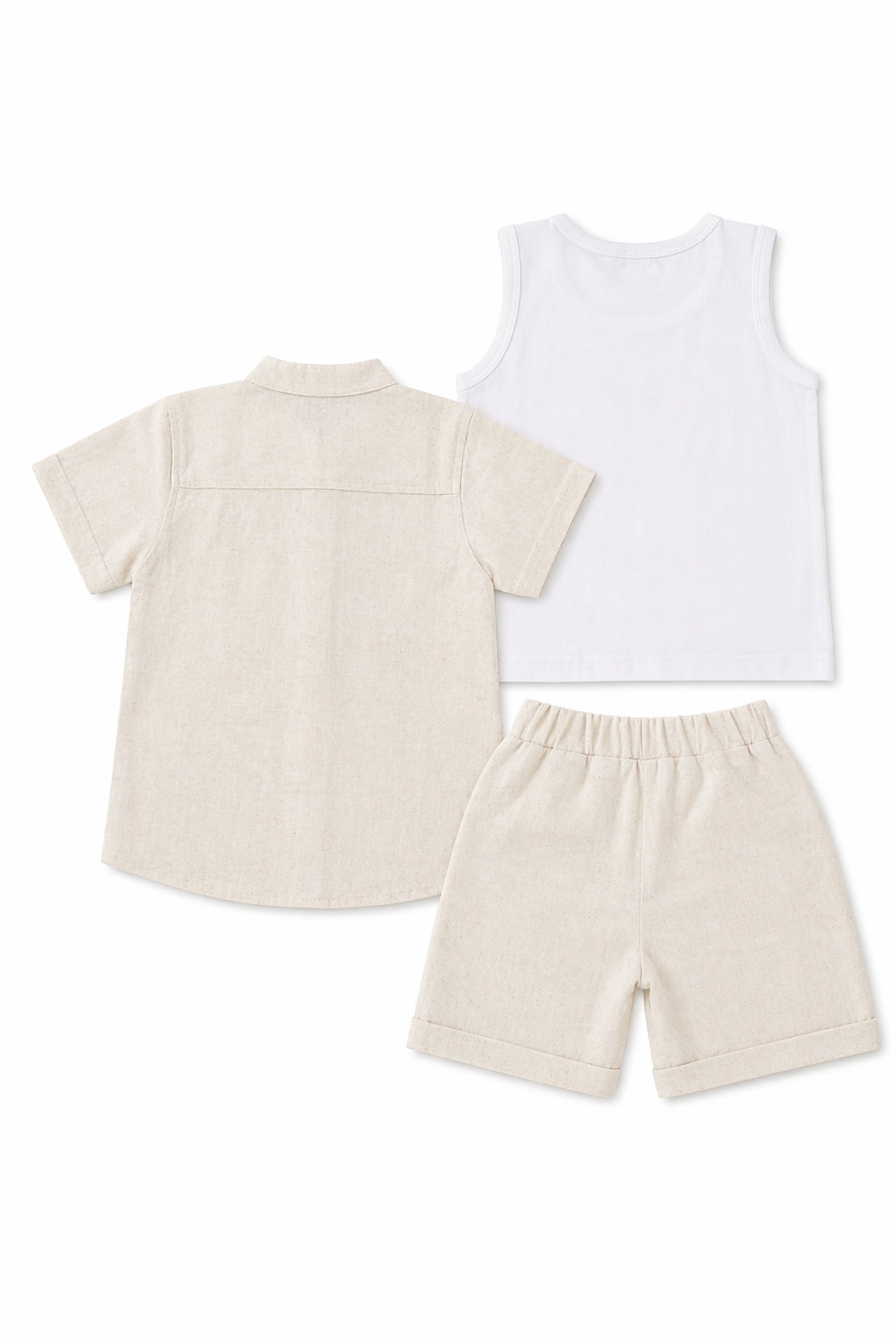 Completo Noenato 3 Pezzi Beige