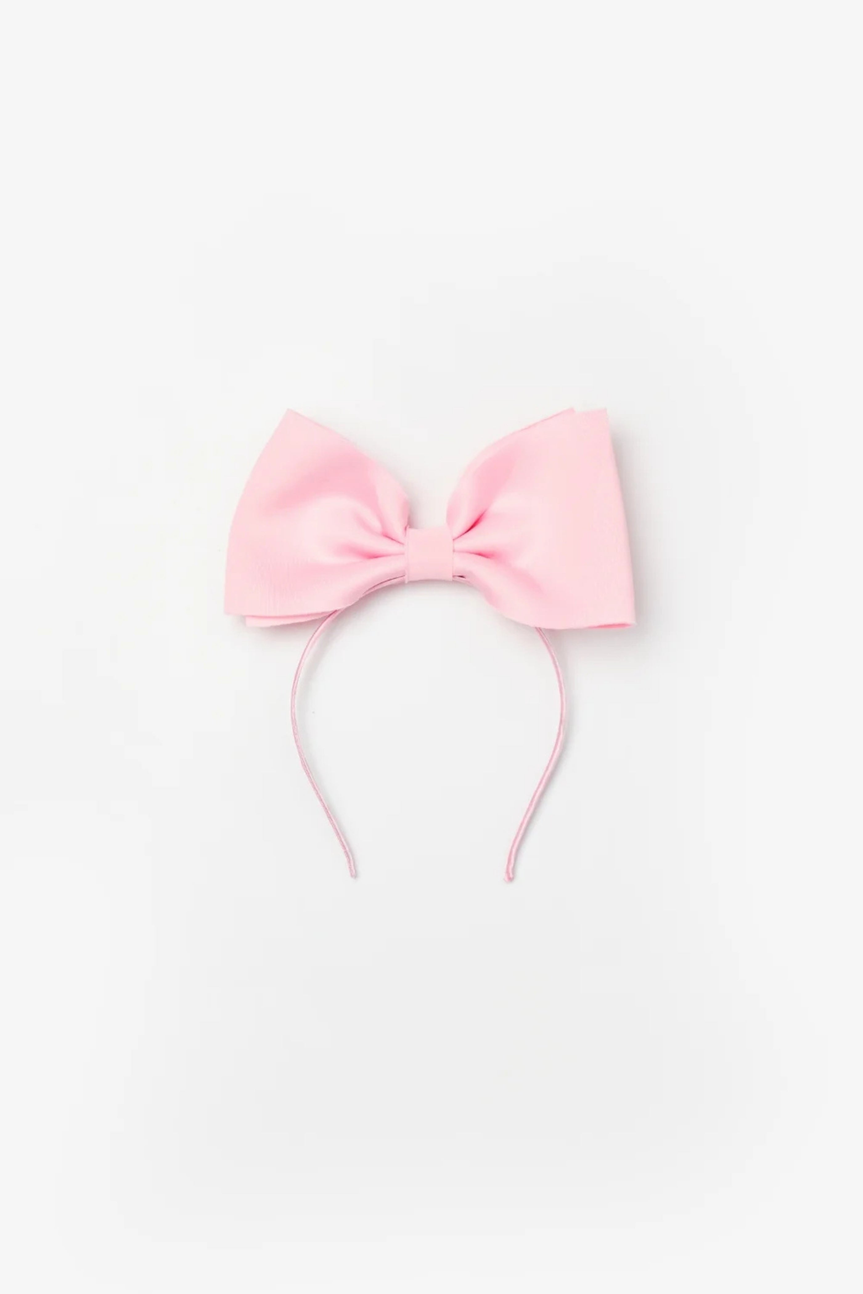 Cerchietto Bambina Fiocco Rosa