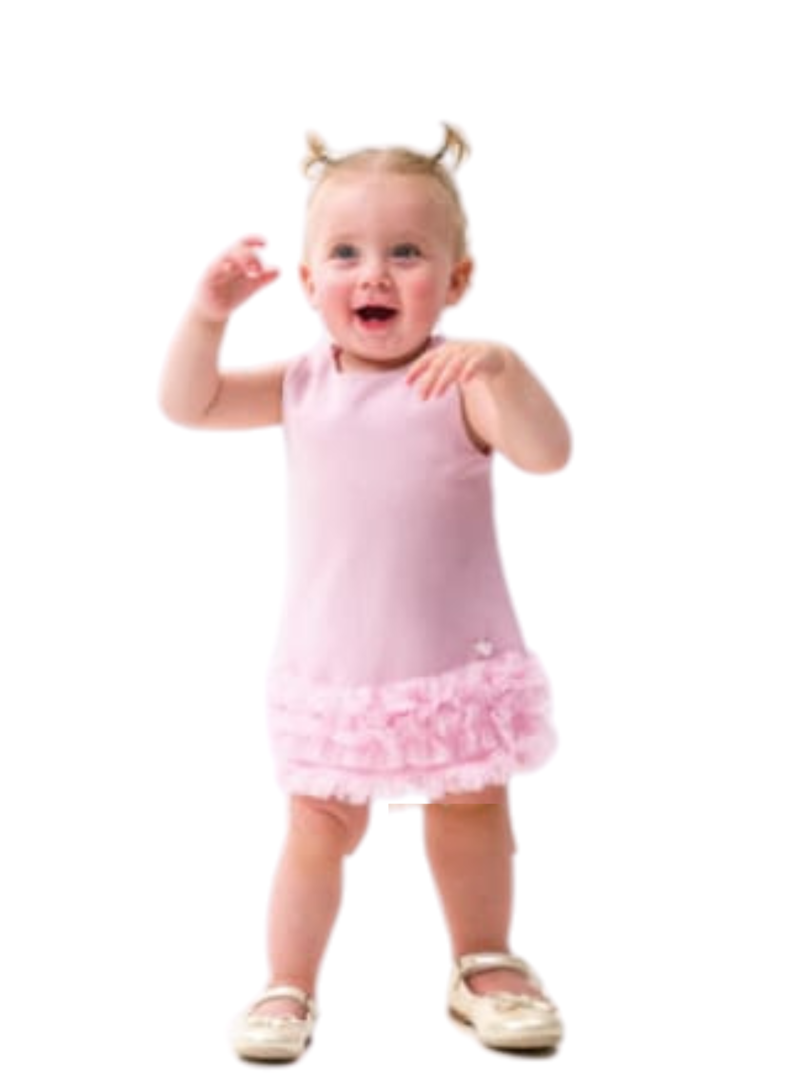 Abito Neonata Campana Chic '60 Light Pink
