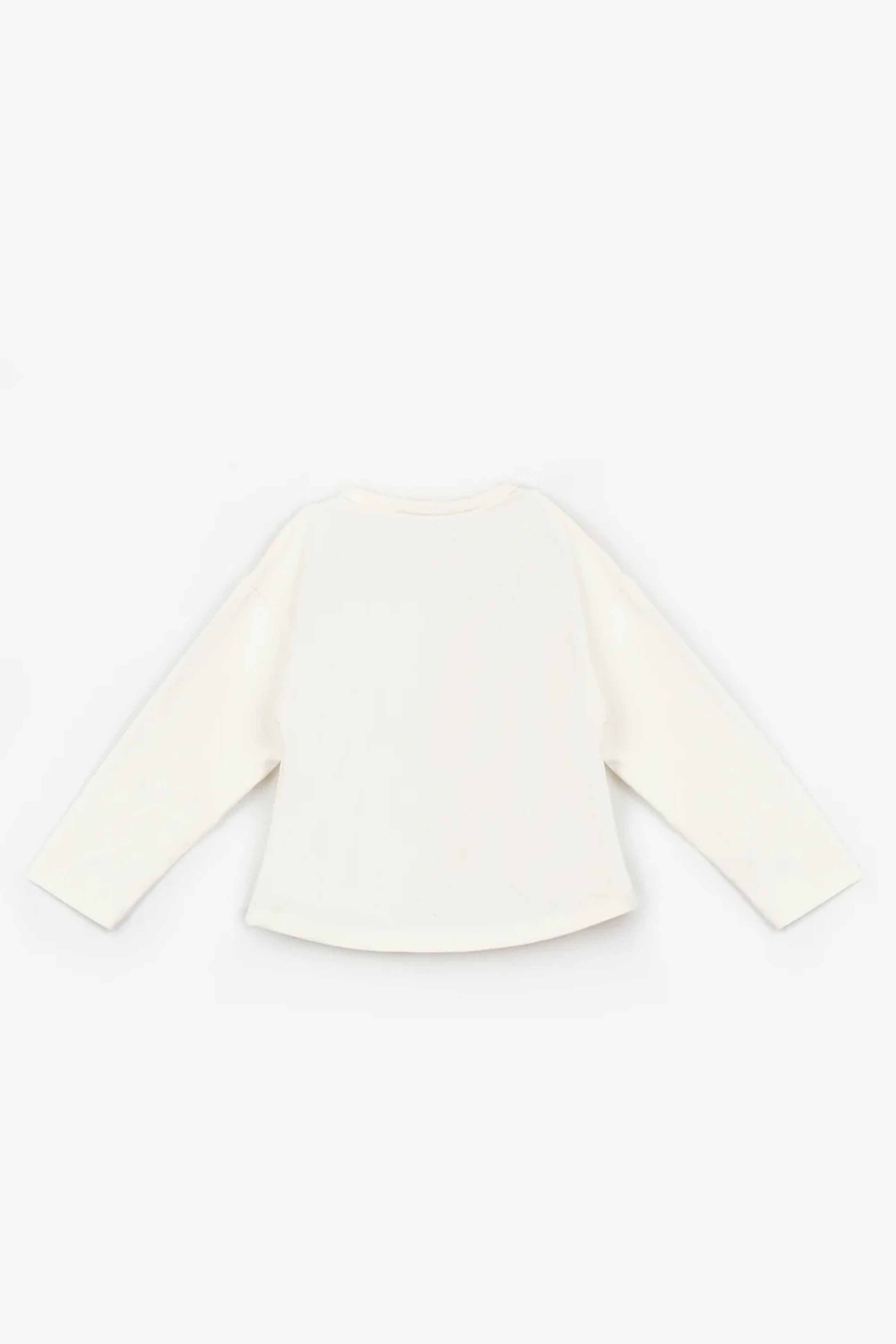 Maglia Bambina Fiocchi Bianca