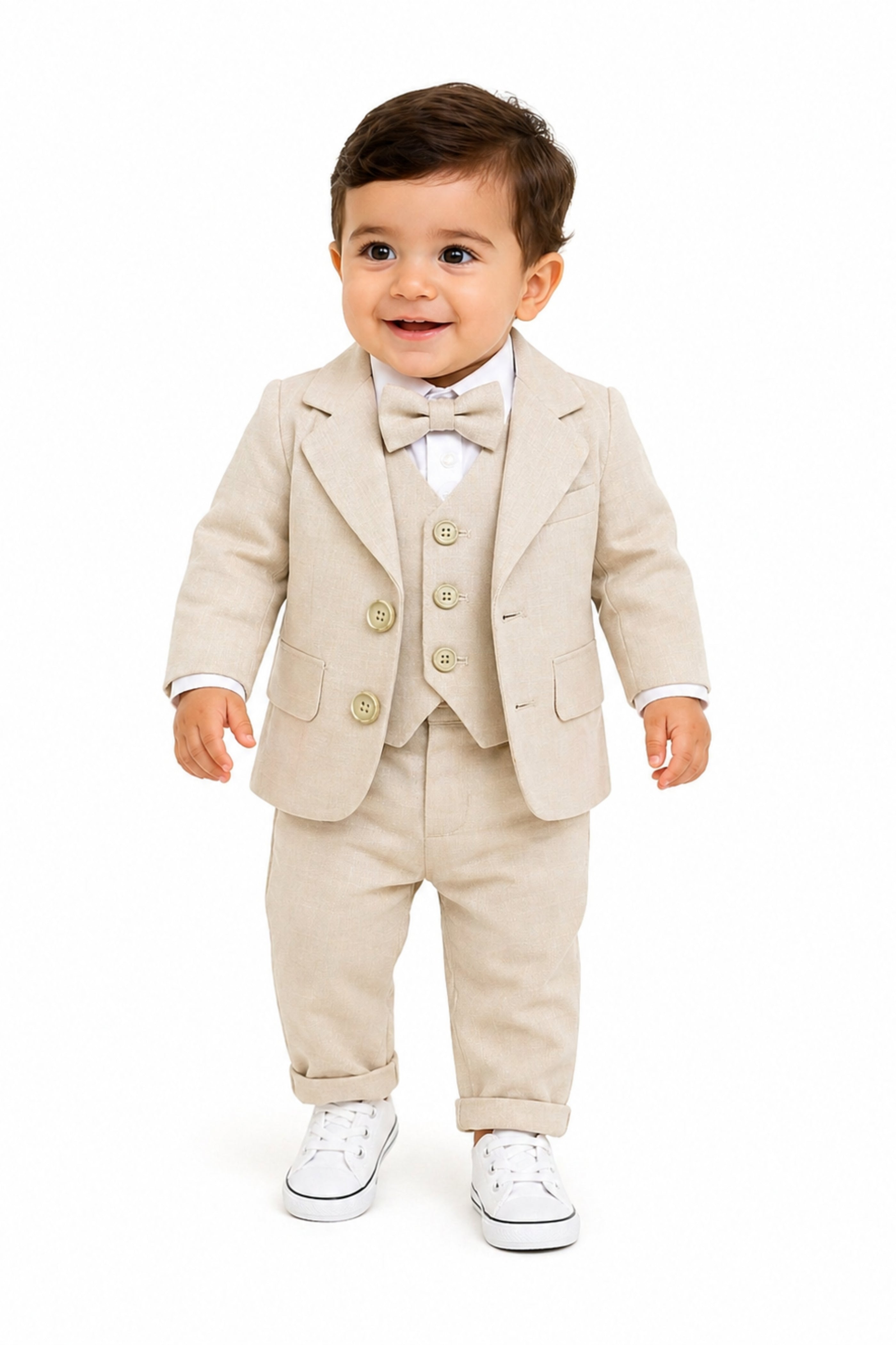 Giacca Battesimo Bimbo Beige