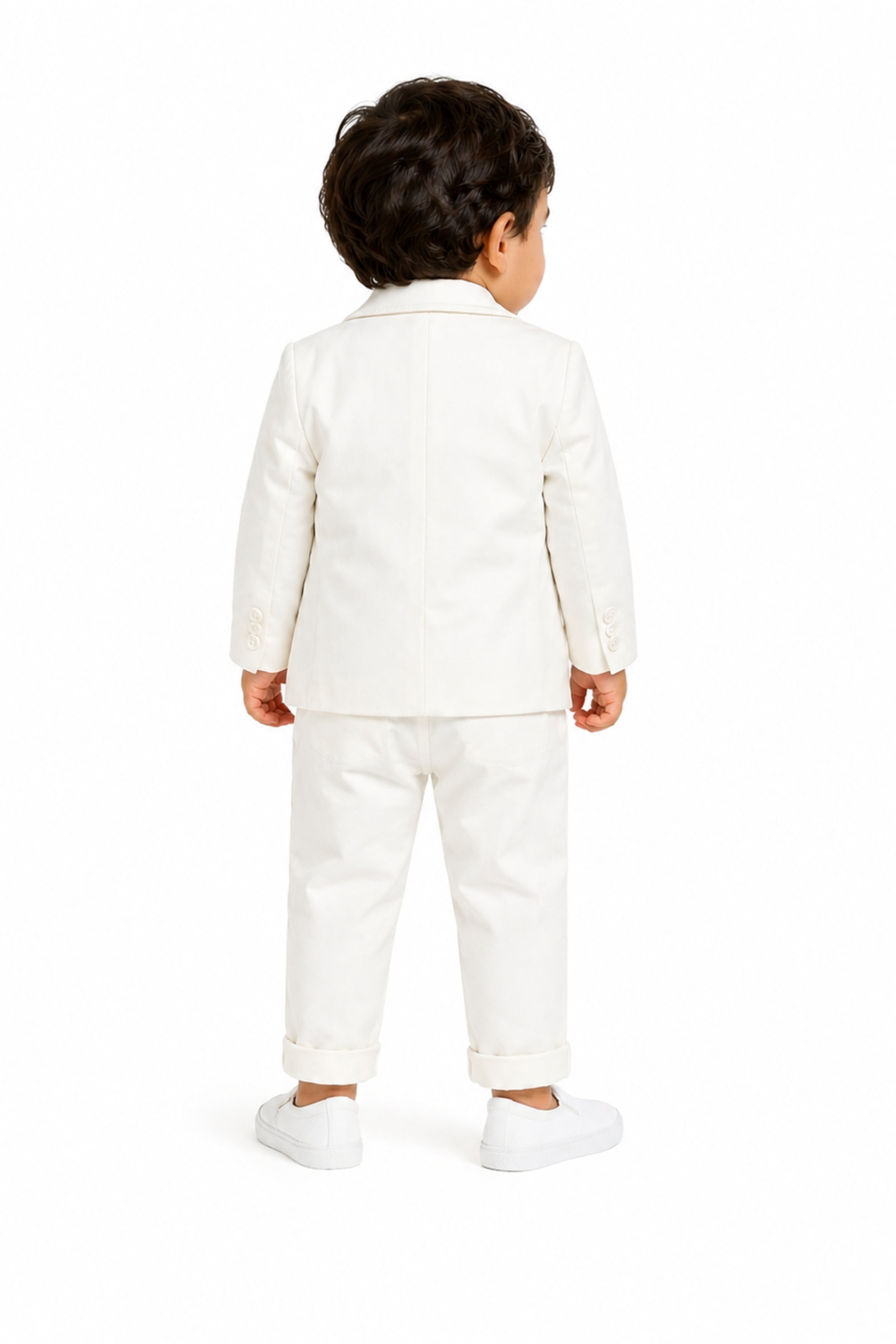 Pantalone Battesimo Bimbo Bianco