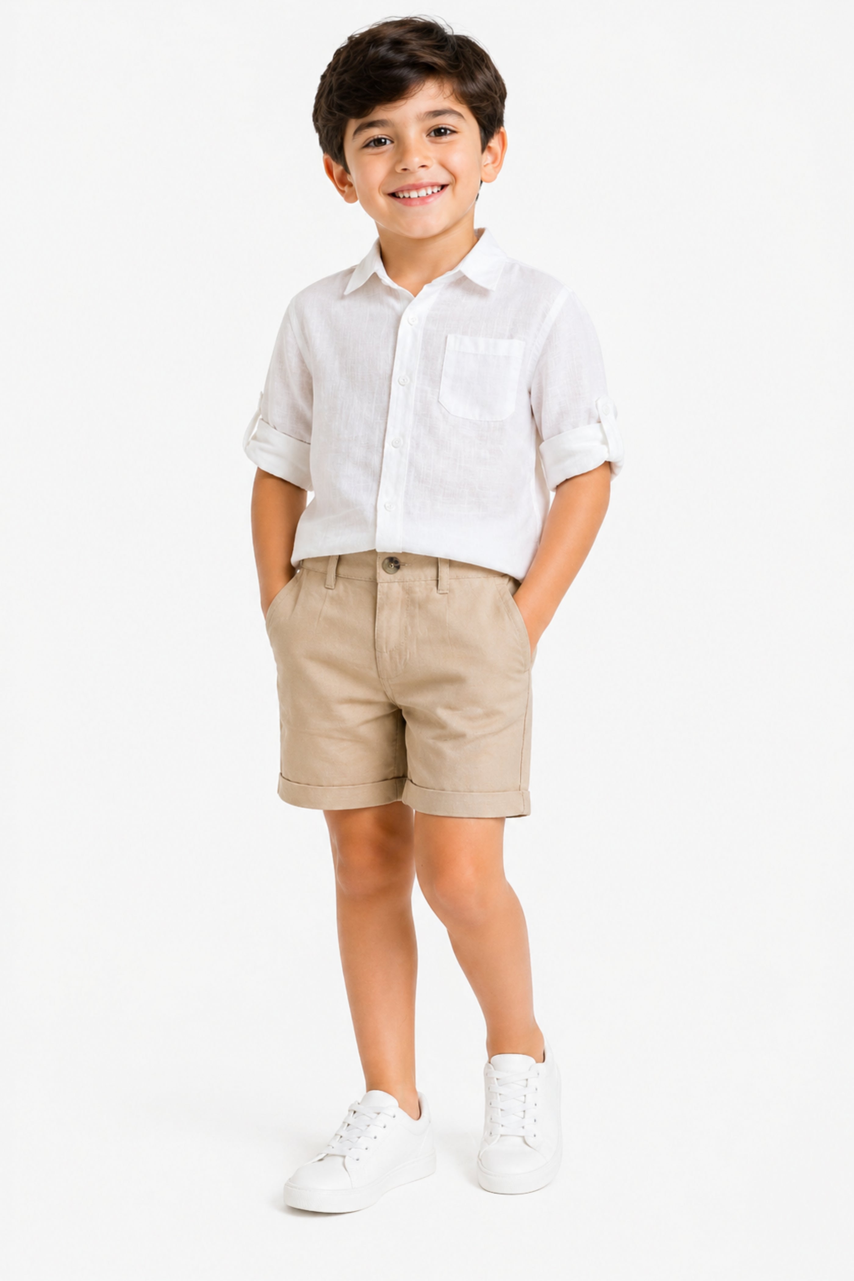 Completo Bambino Inglese Beige