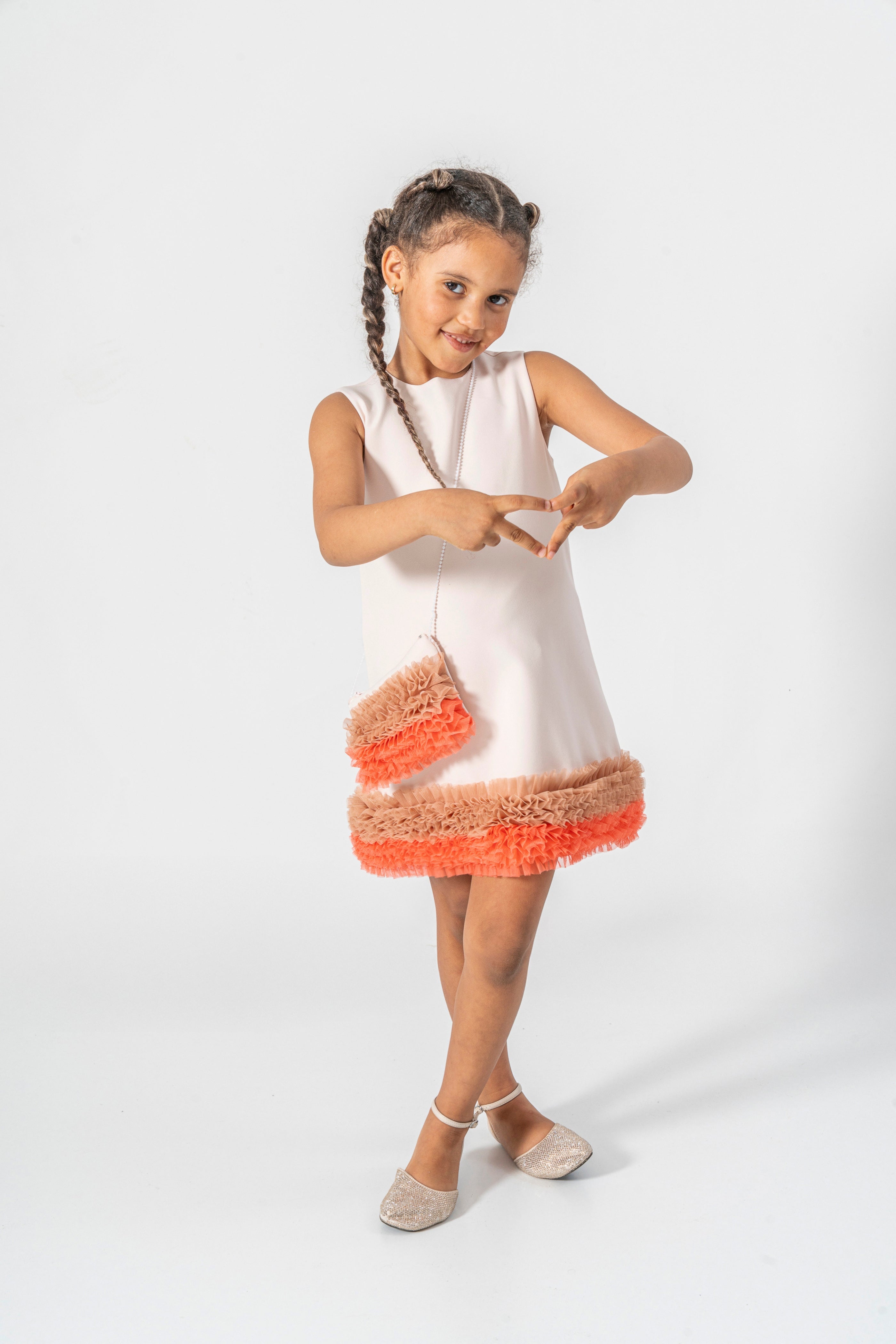 Abito Bambina Twist Safari