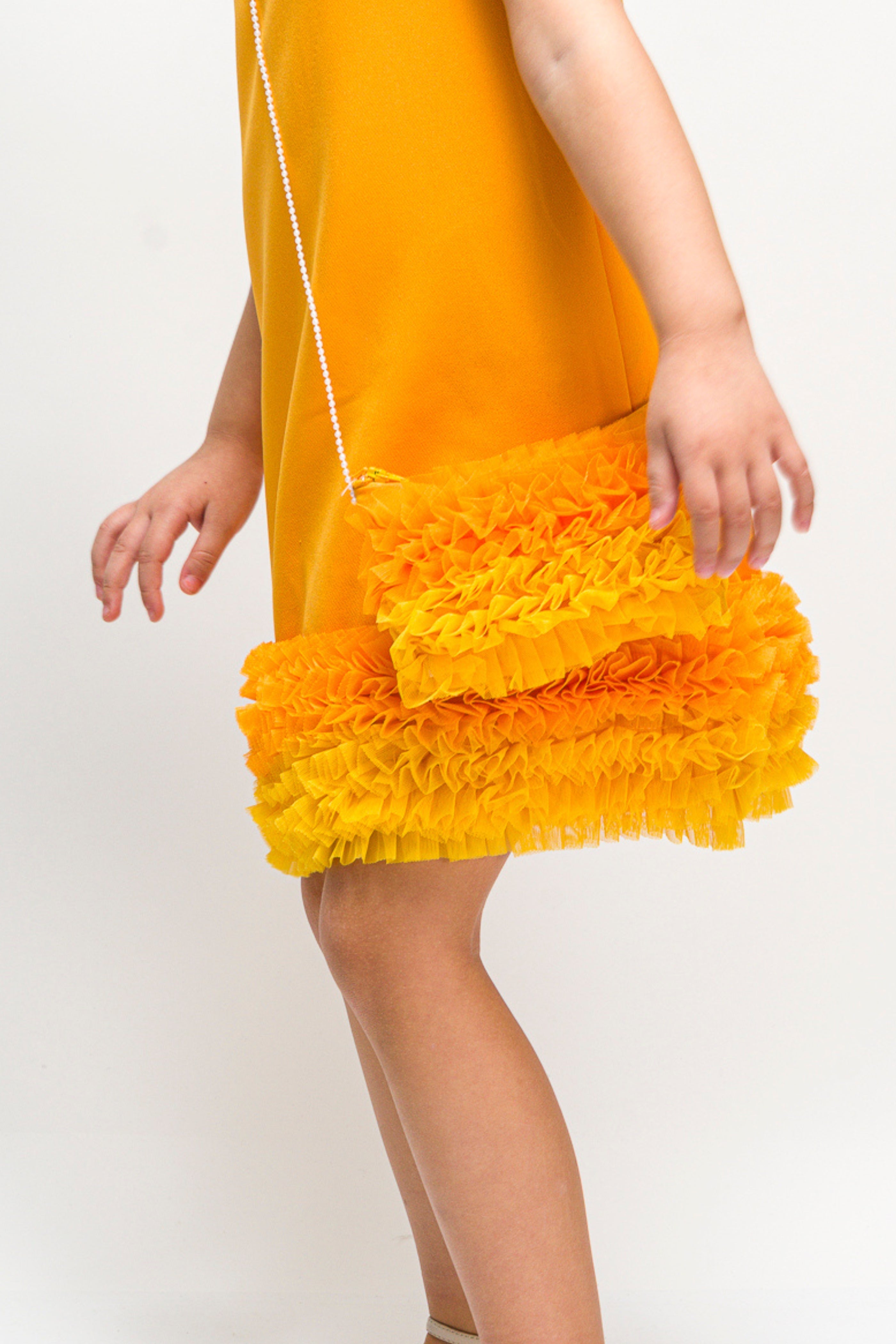 Abito Bambina Twist Giallo
