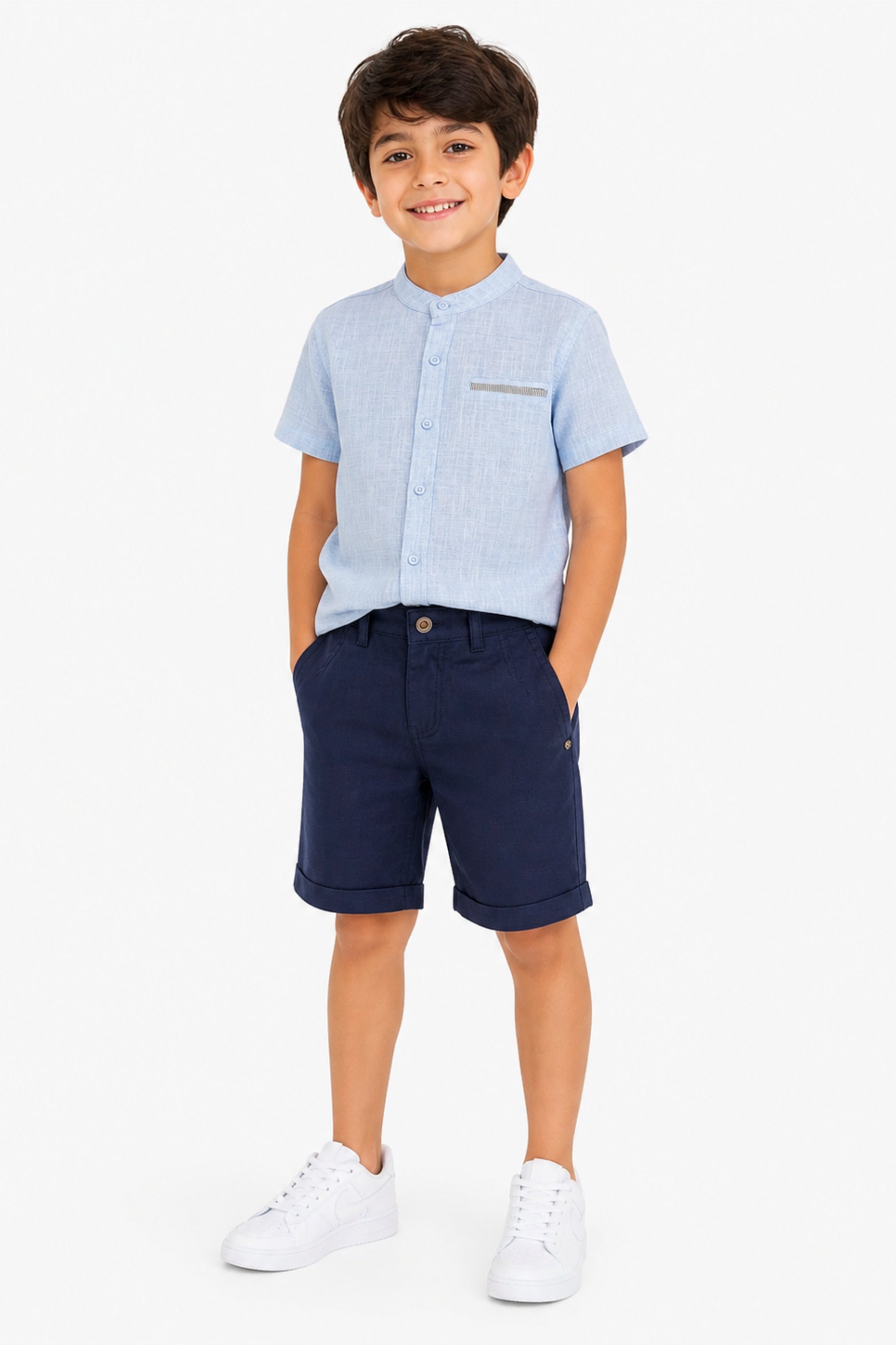 Completo Bambino Coreana Blu