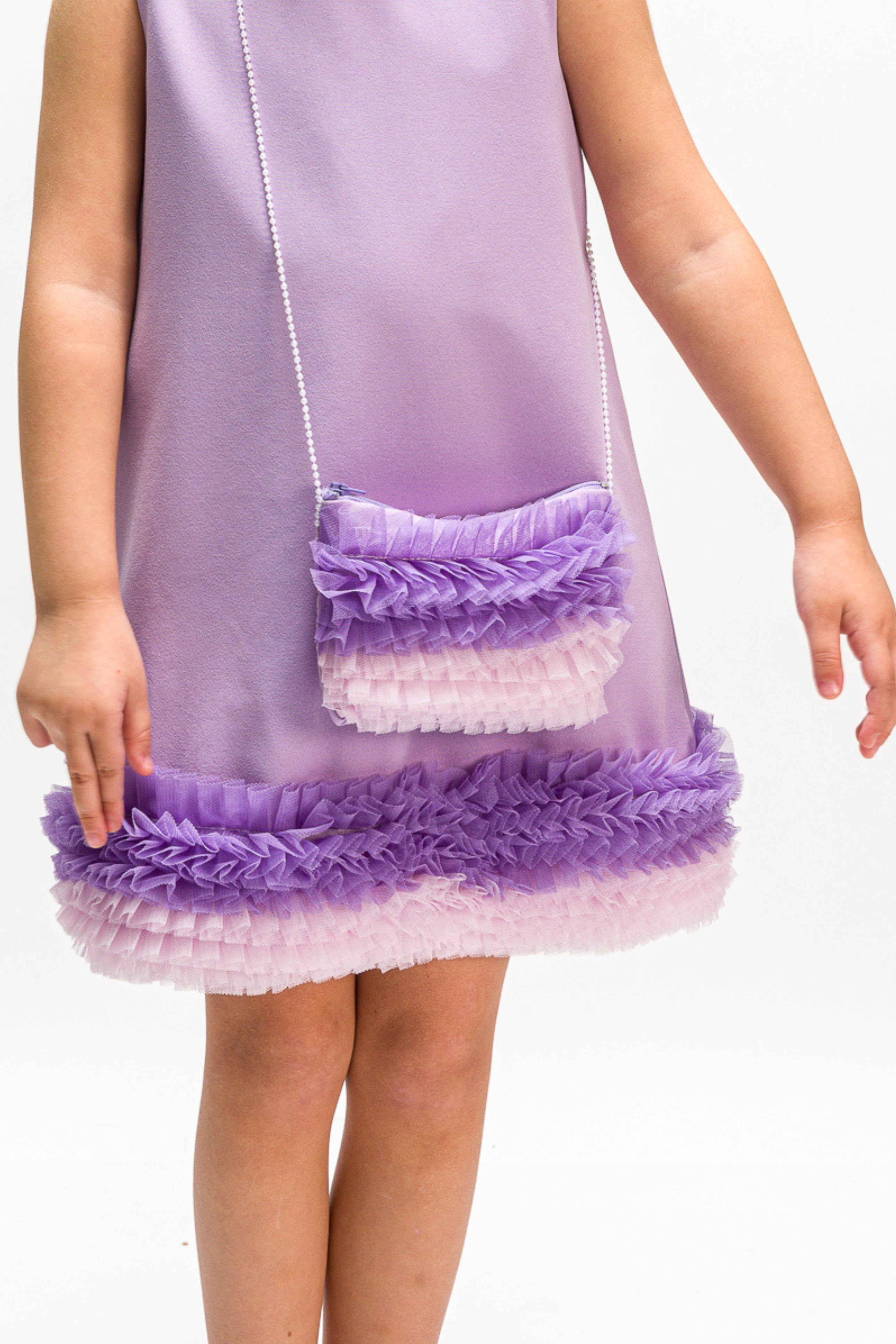Abito Bambina Twist Glicine