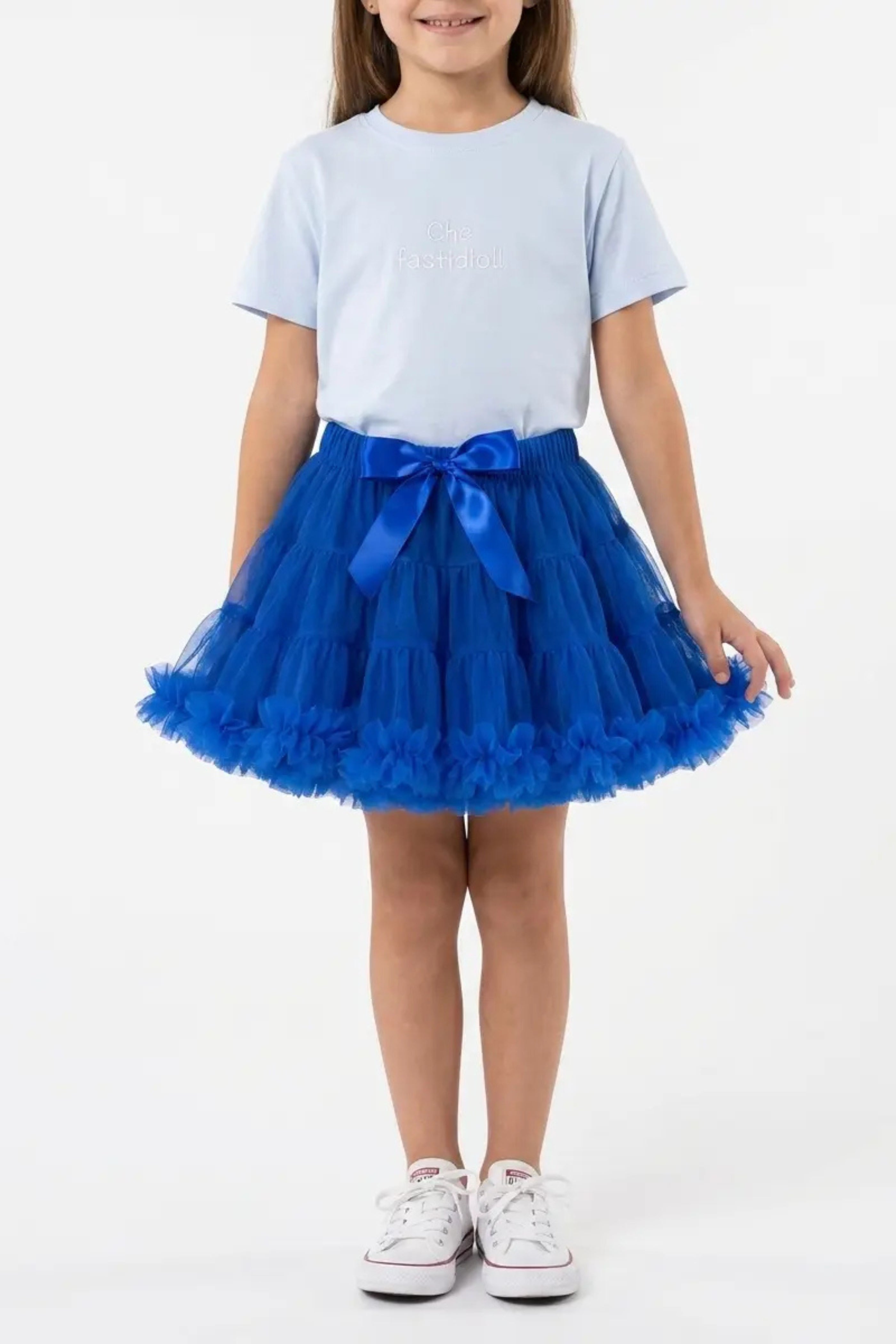 T-Shirt Bambina Regular Fit "Che Fastidio" Polvere