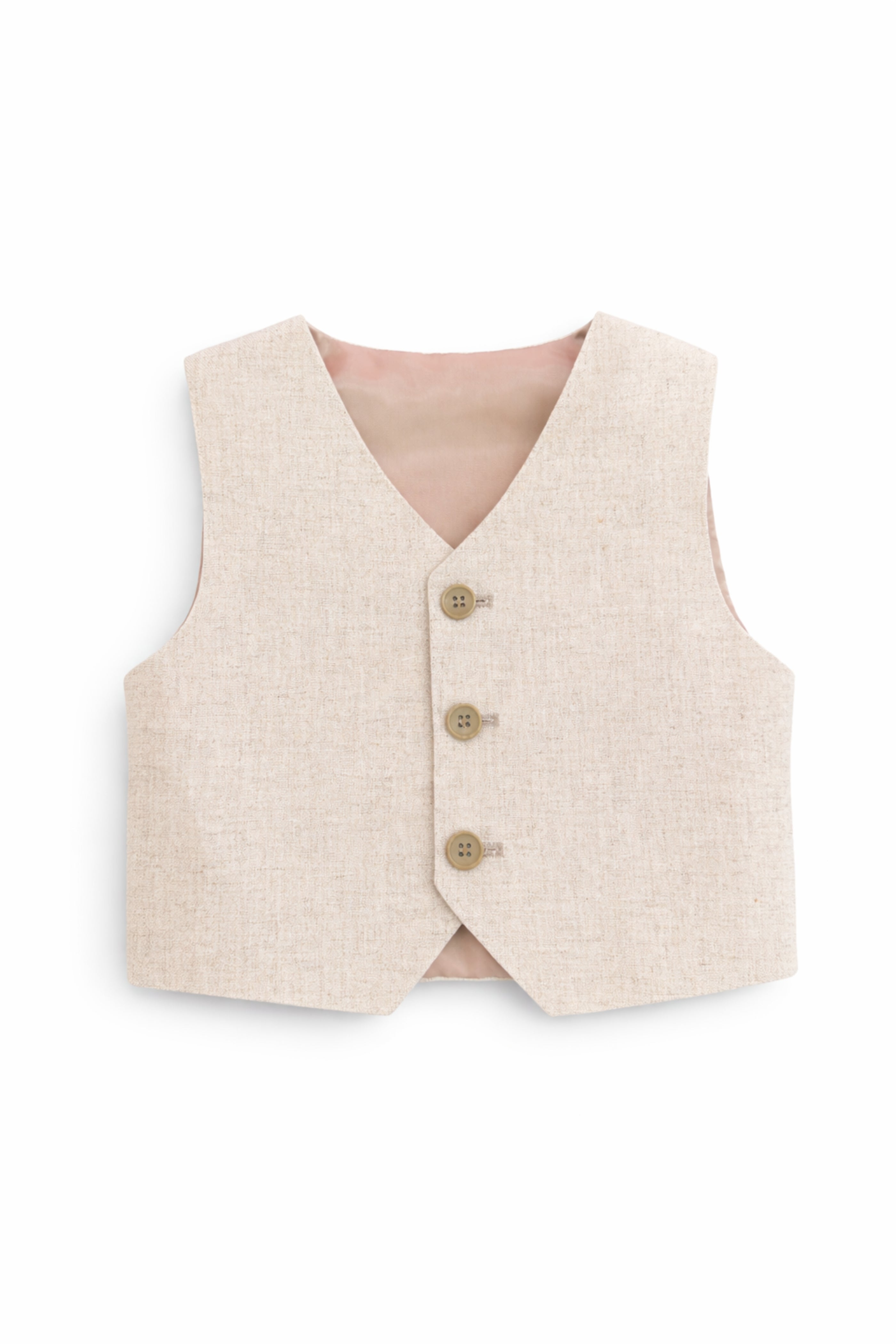 Gilet Battesimo Bimbo Sabbia