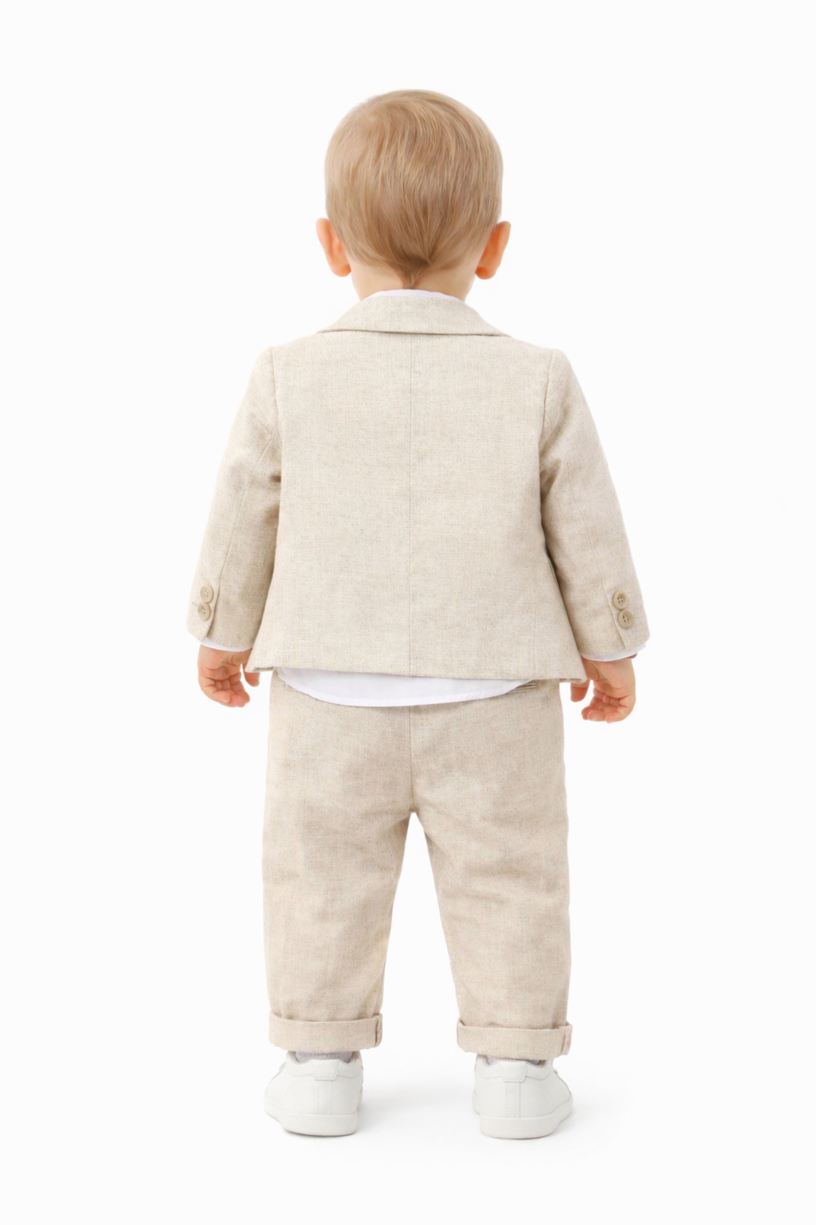 Giacca Battesimo Bimbo Sabbia