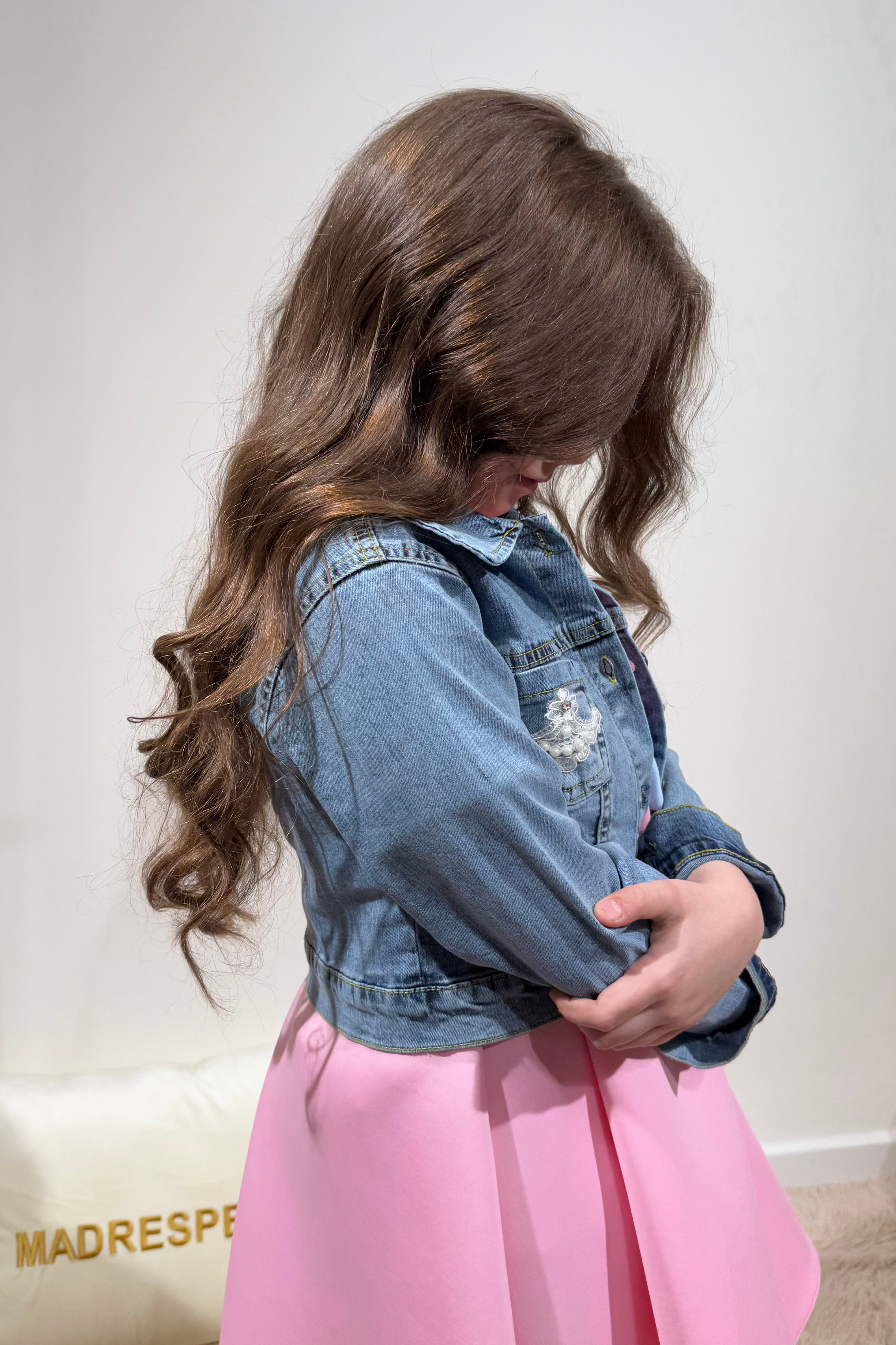 Giacca Bambina Denim