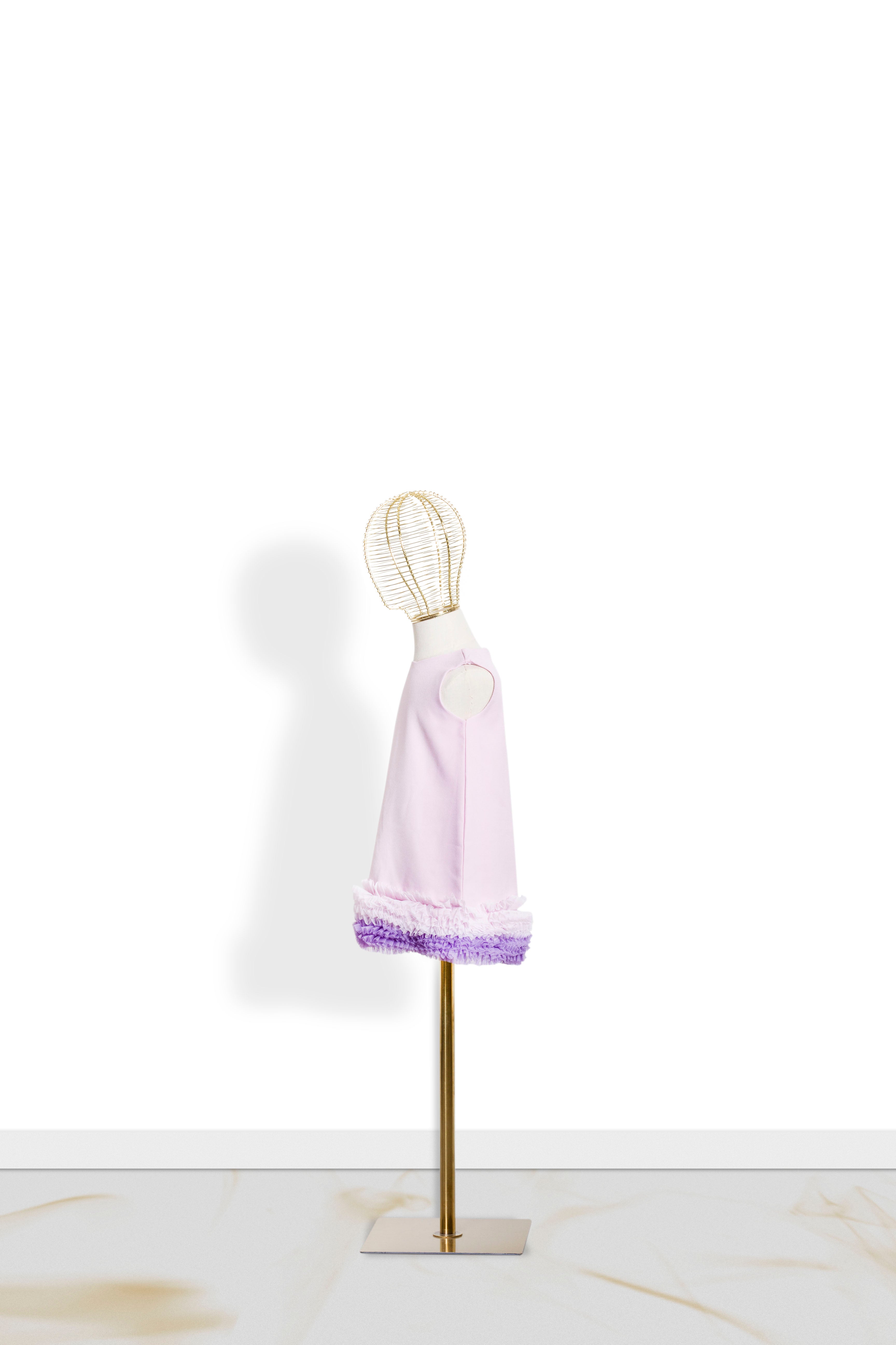 Abito Neonata Campana Chic '60 Pink