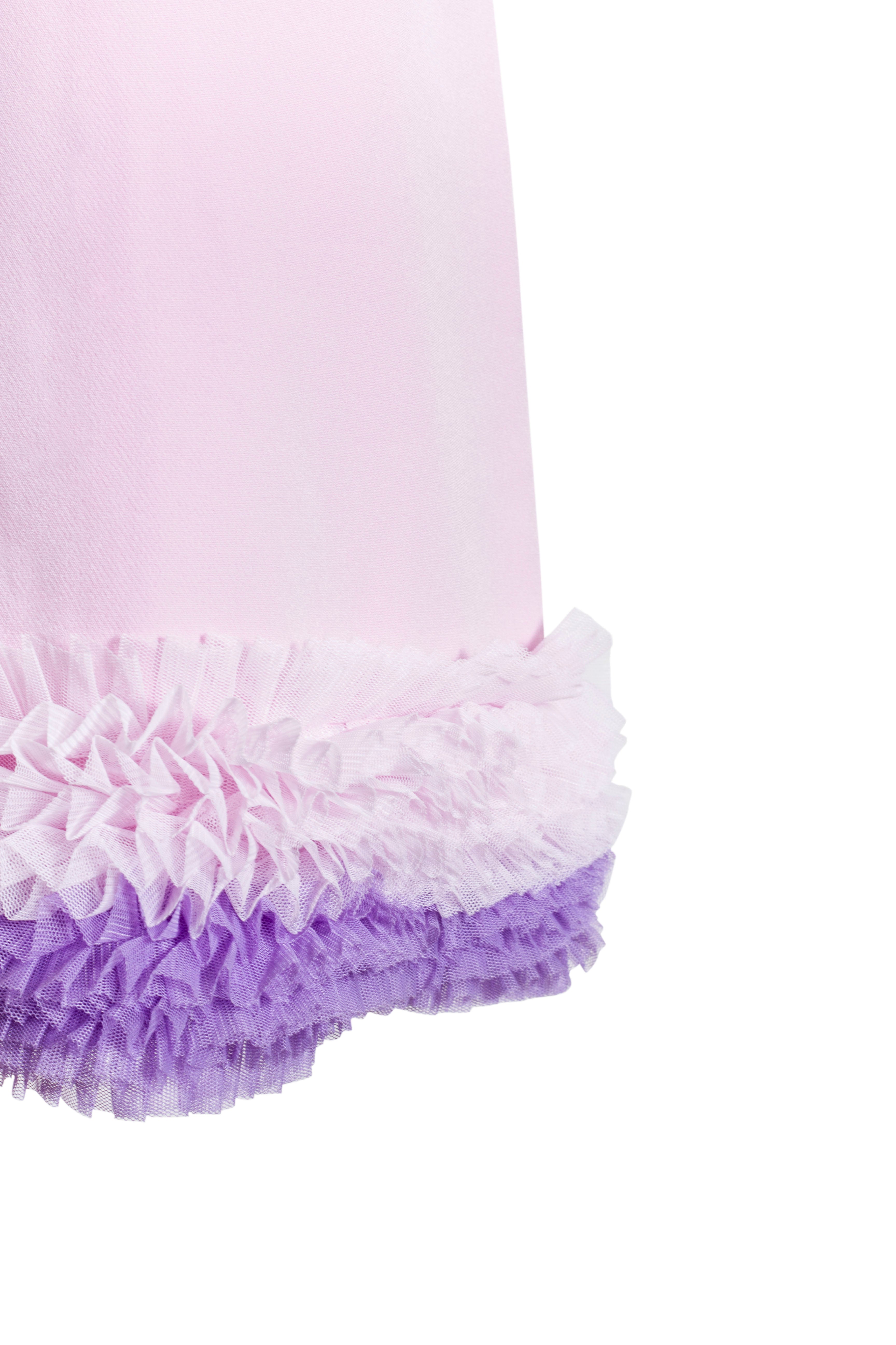 Abito Neonata Campana Chic '60 Pink