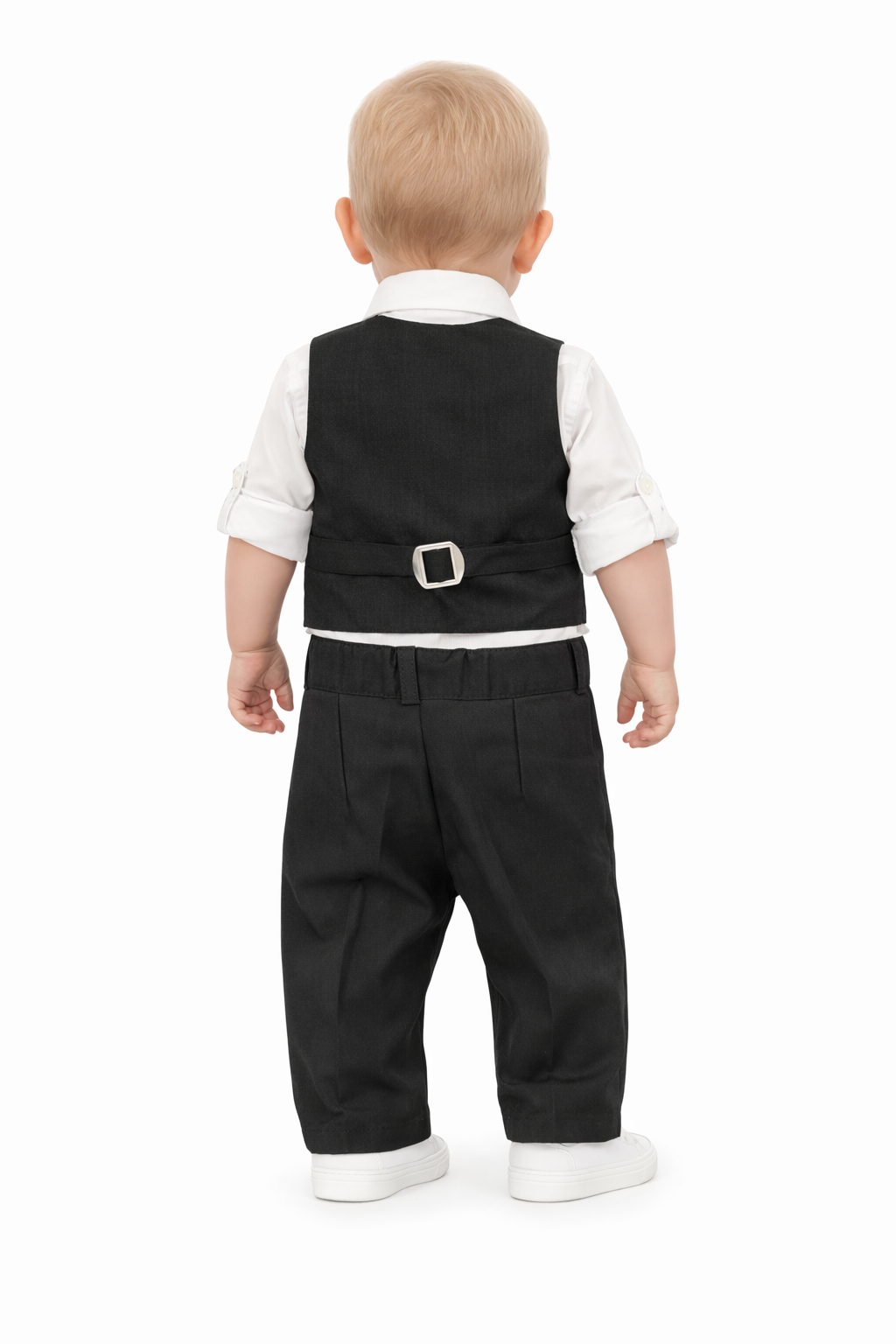 Completo Battesimo Bimbo Nero