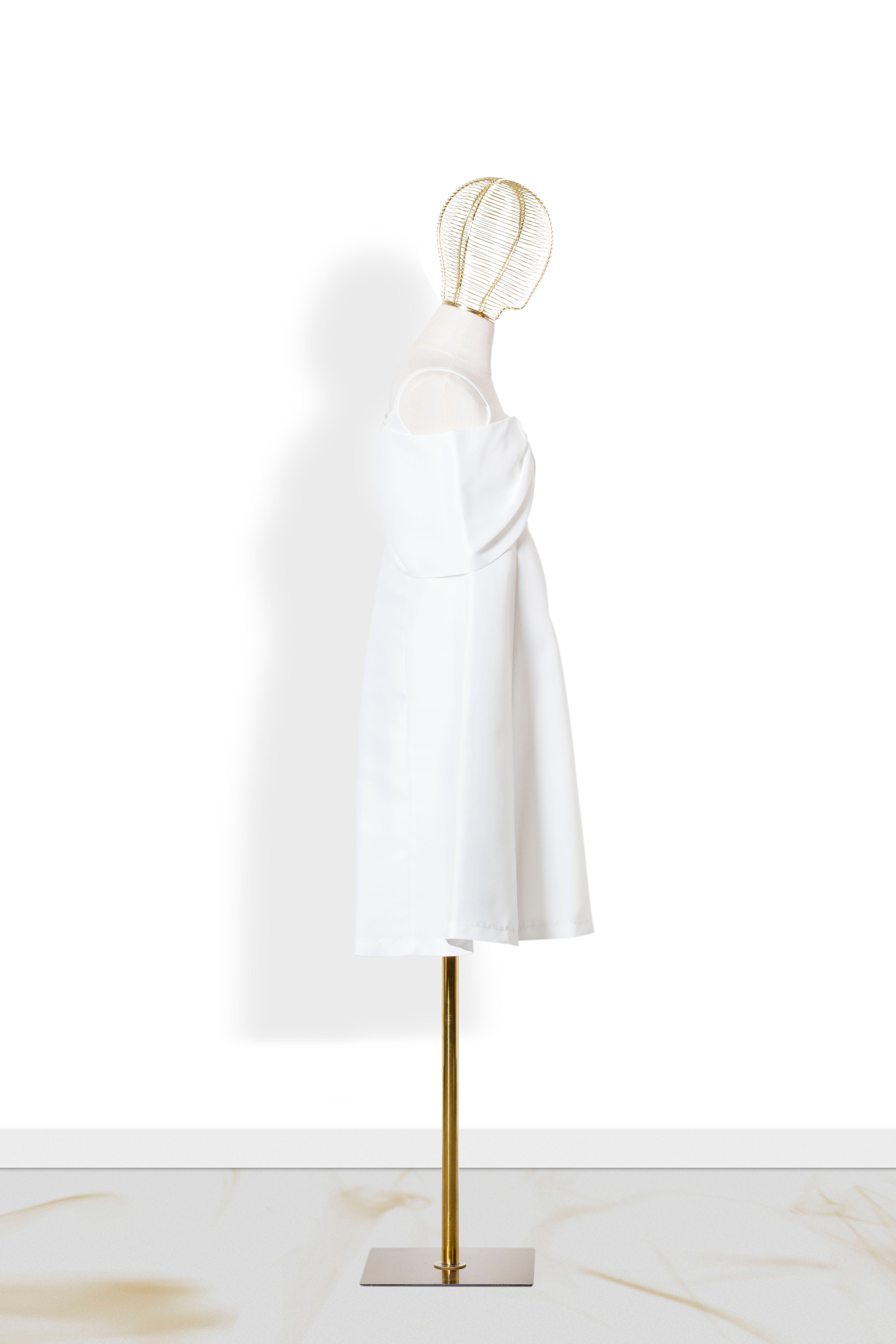 Abito Bambina Midi Fiocco Chic '60