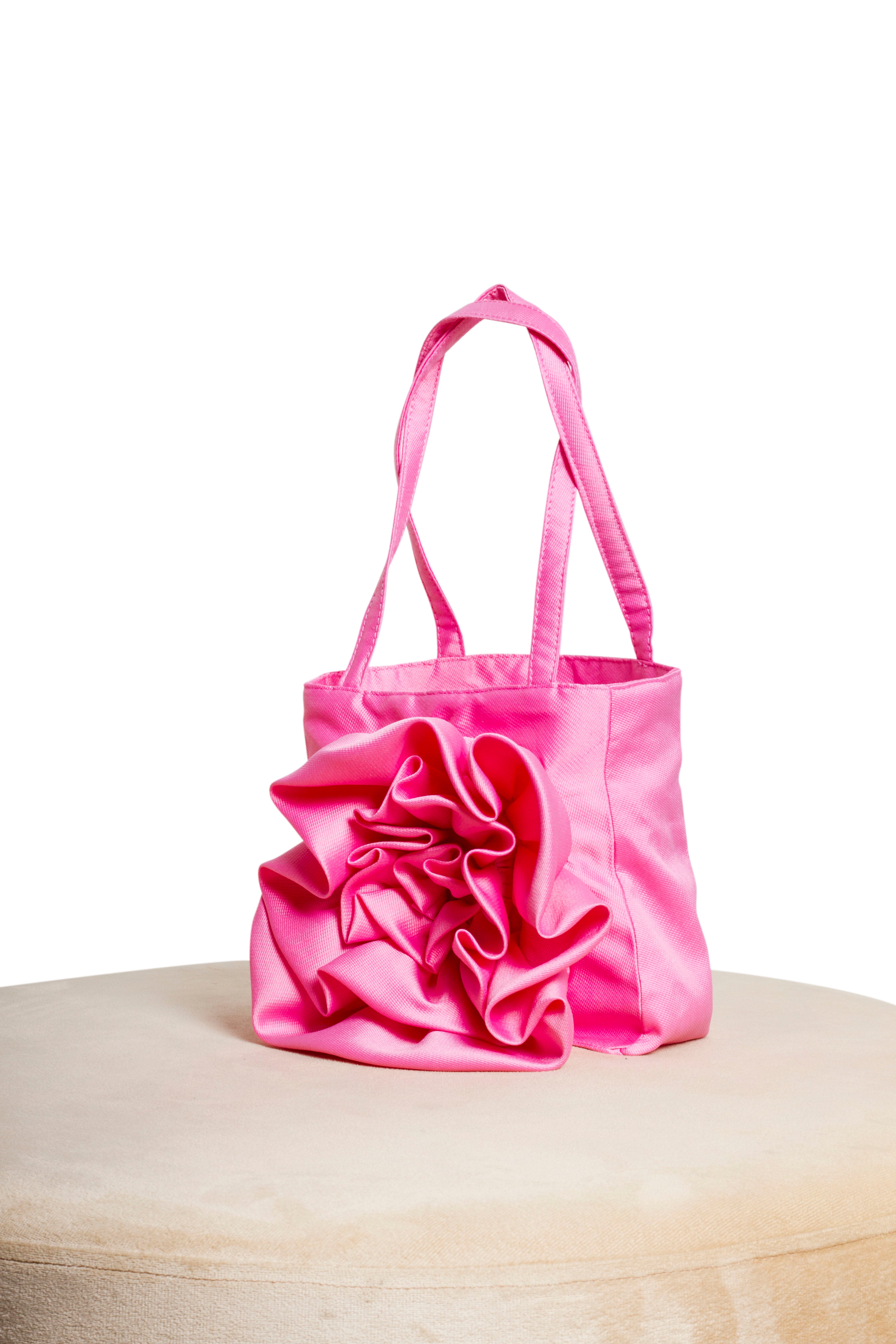 Borsa Bambina Fiore Rosa