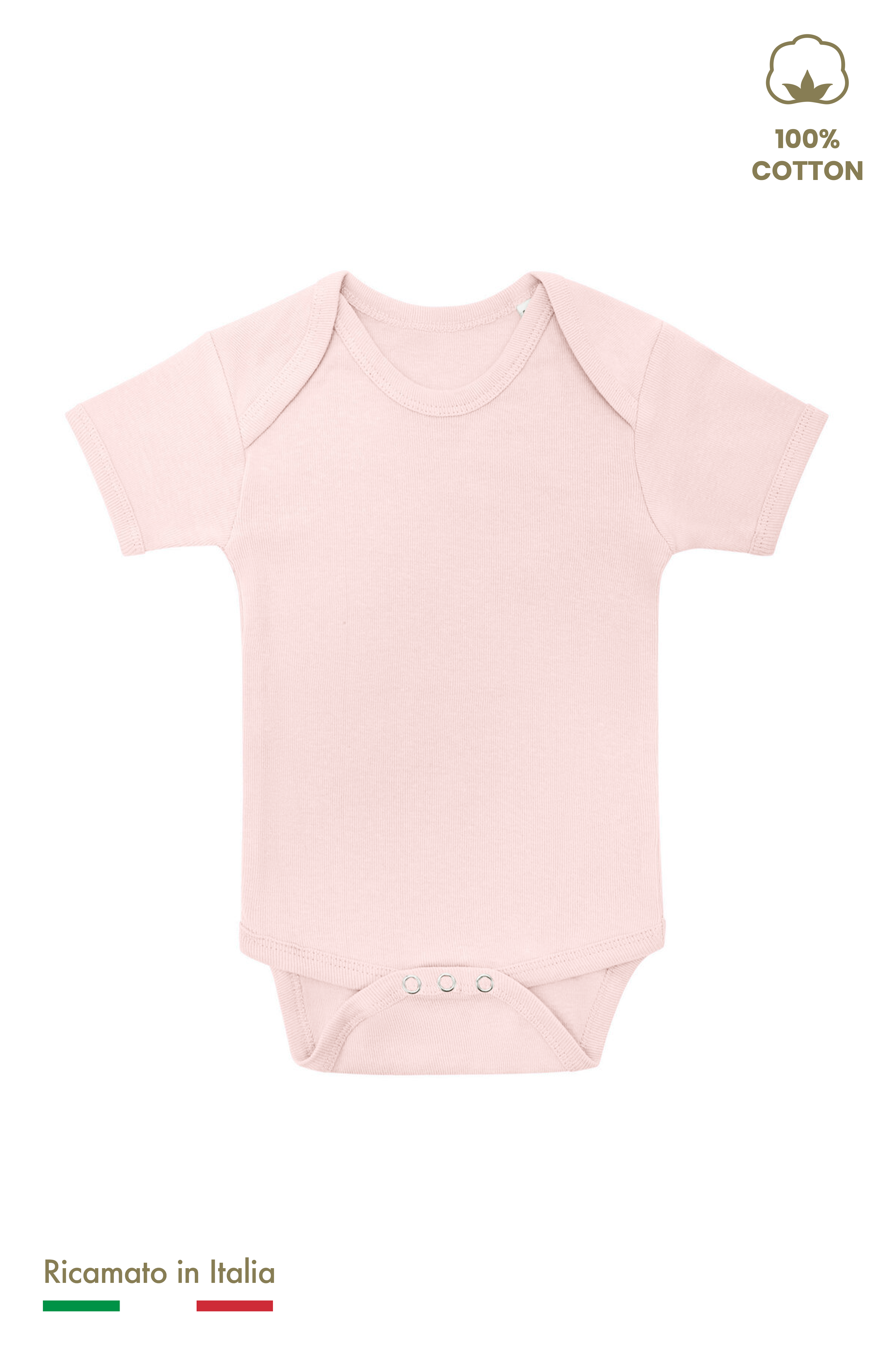 Body Neonato 100% Cotone - Personalizzato