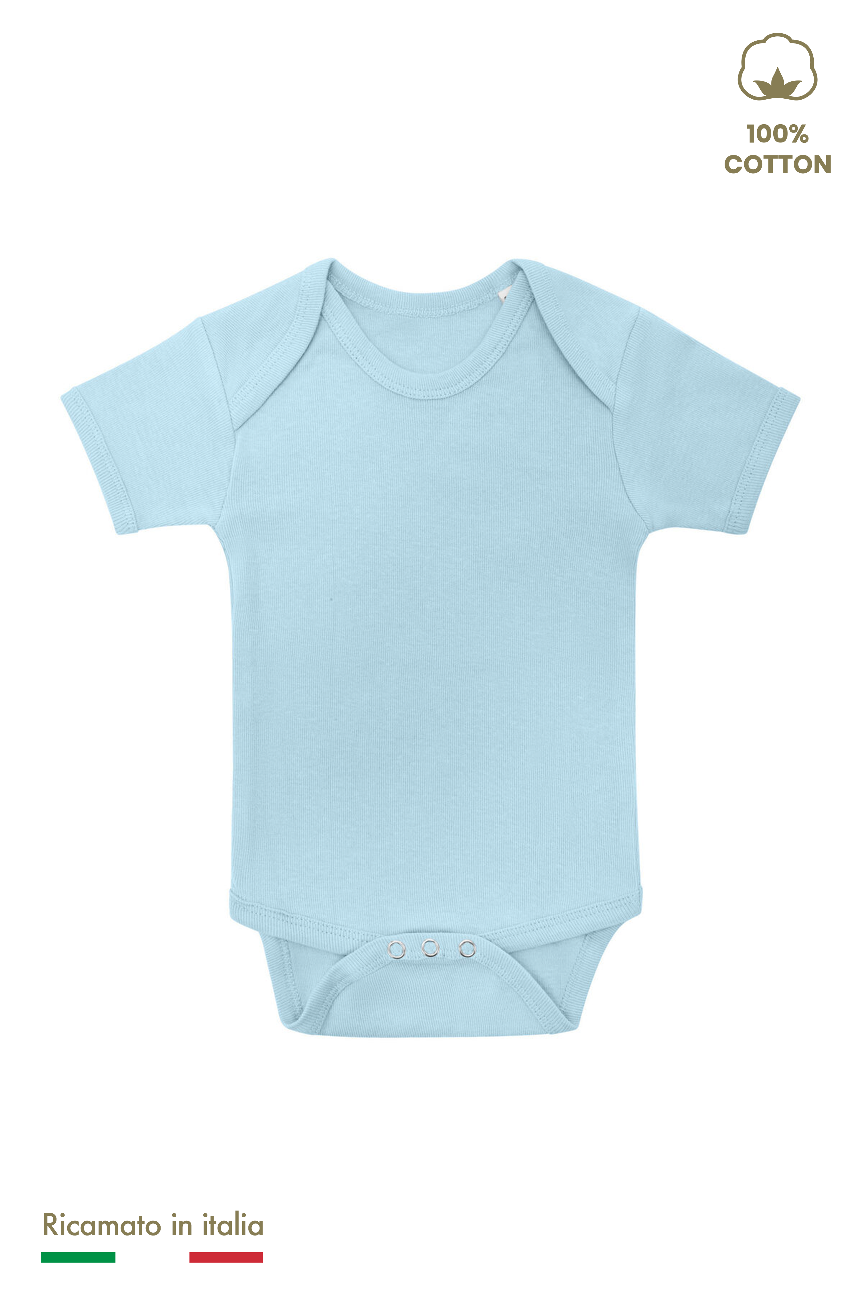 Body Neonato 100% Cotone - Personalizzato